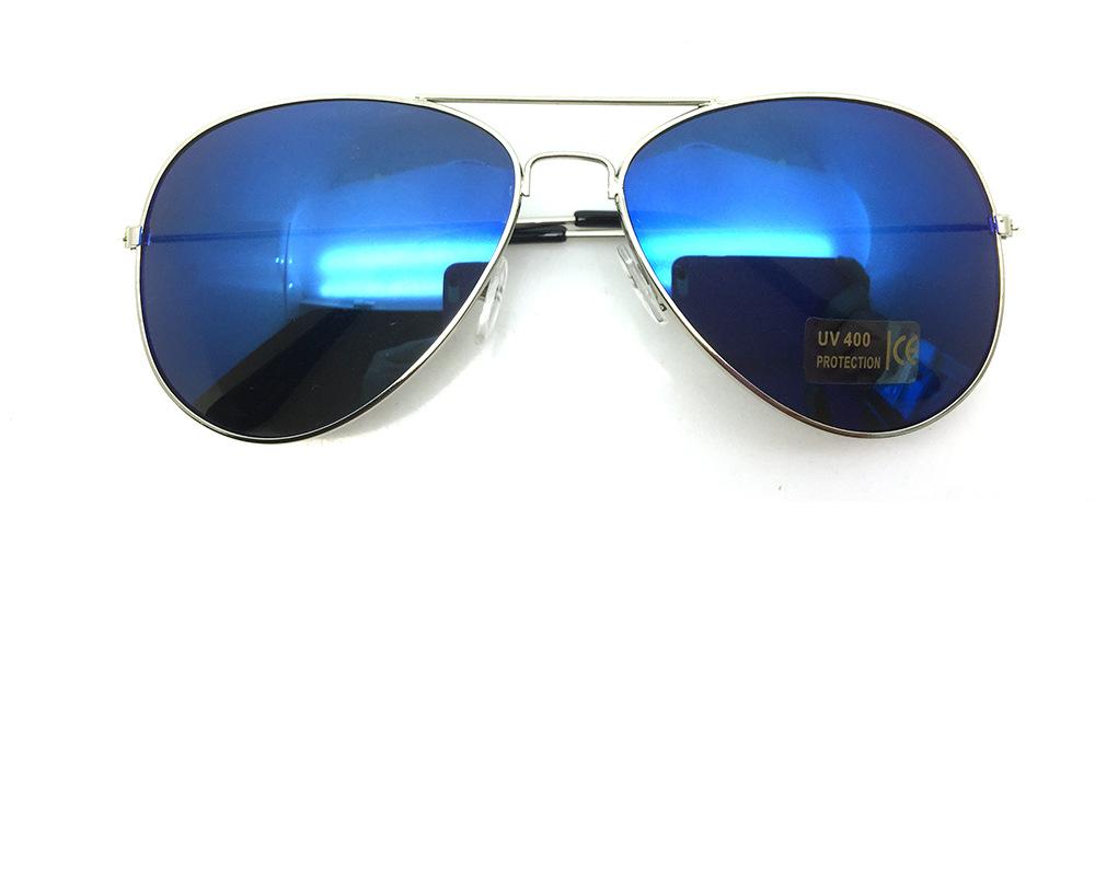 眼镜厂供应太阳眼镜 蛤蟆墨镜 镀膜彩色镜片金属太阳镜详情图2
