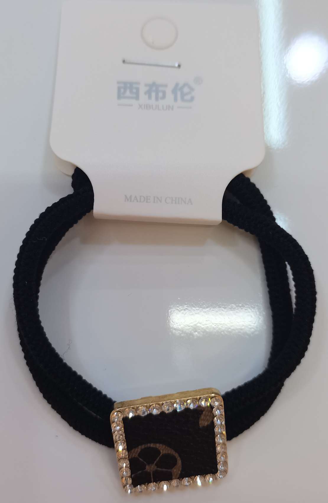 【 Xibulun Accessories 】 Adult premium nylon alloy rubber band accessories, Grade A, pointed bottom, rhinestone, leather, Internet bestseller, thick rope rubber band, high-end and elegant, the first choice for women, gay girls and young girls Application Scenario