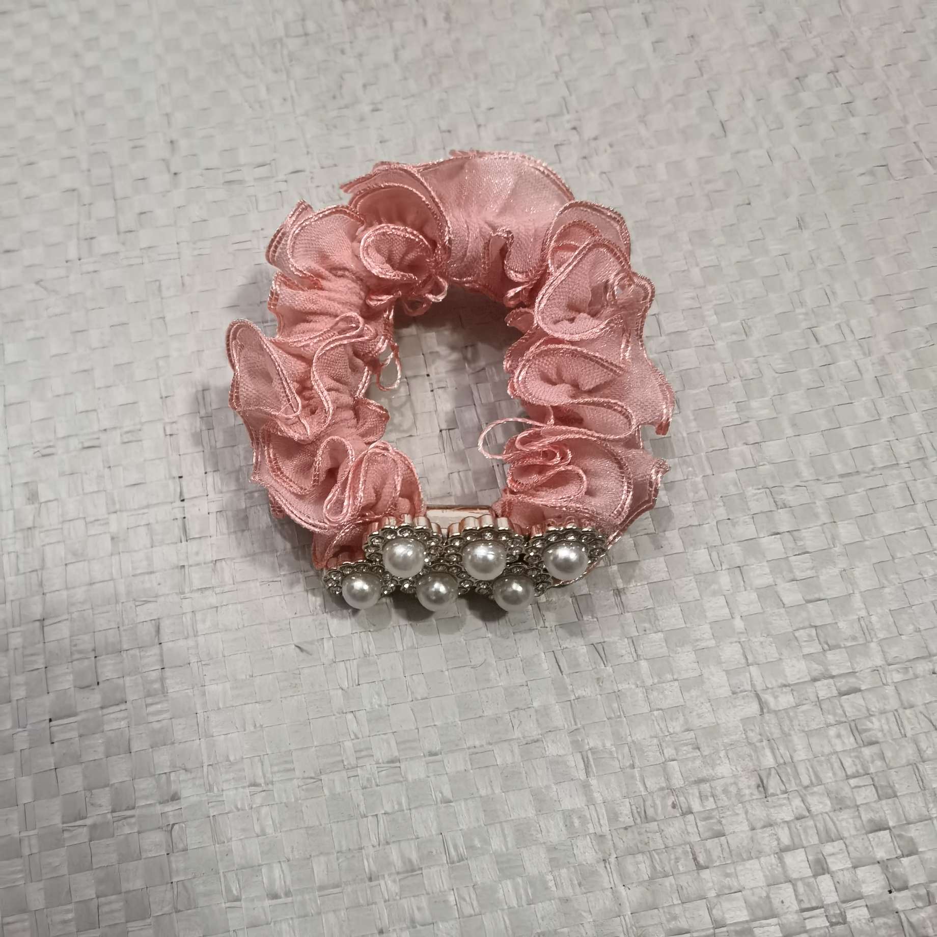 蕾丝花边加发圈