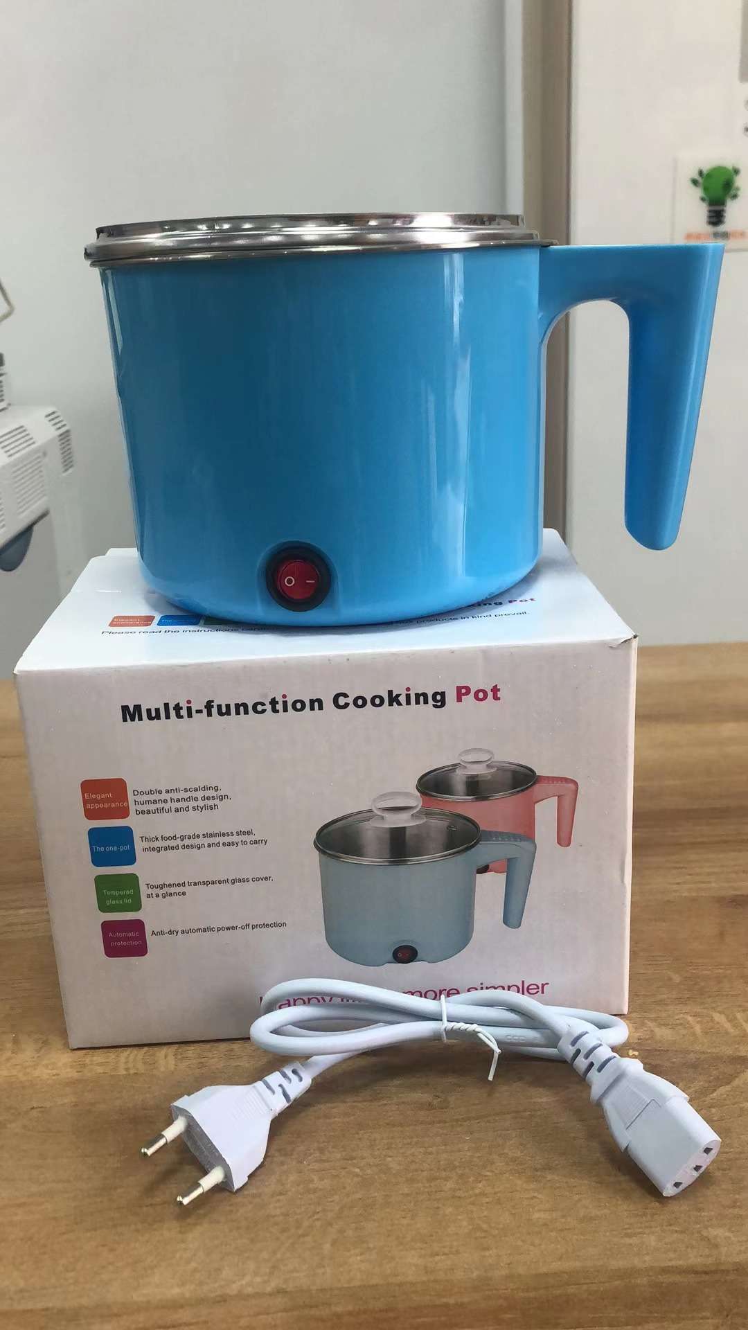 电热锅多功能电煮锅迷你小电锅电炒锅煮面锅家用小火锅学生宿舍锅详情图8