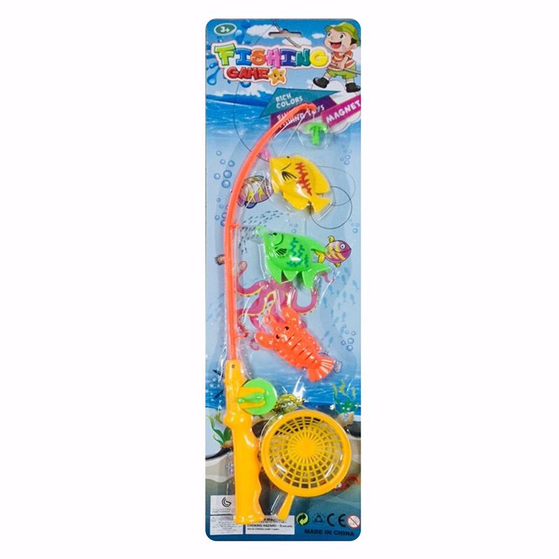 3-5岁塑料儿童趣味玩具，吸板钓鱼系列玩具