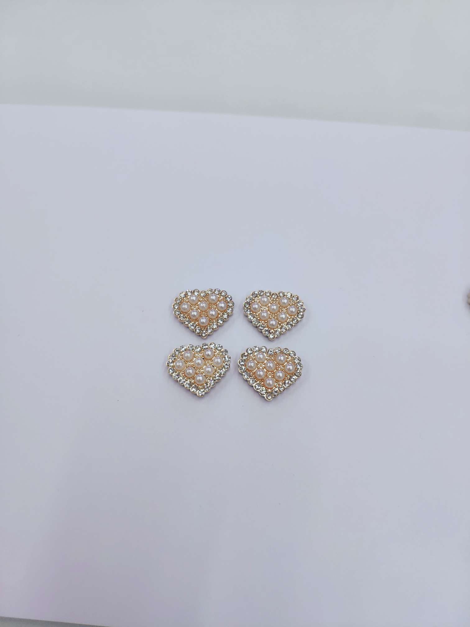 塑料桃心铆钉 爱心形撞钉 脚子 箱包服装配件详情图7