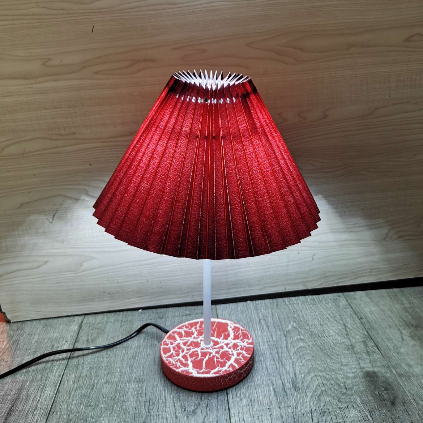 折叠灯罩/铁艺细节图