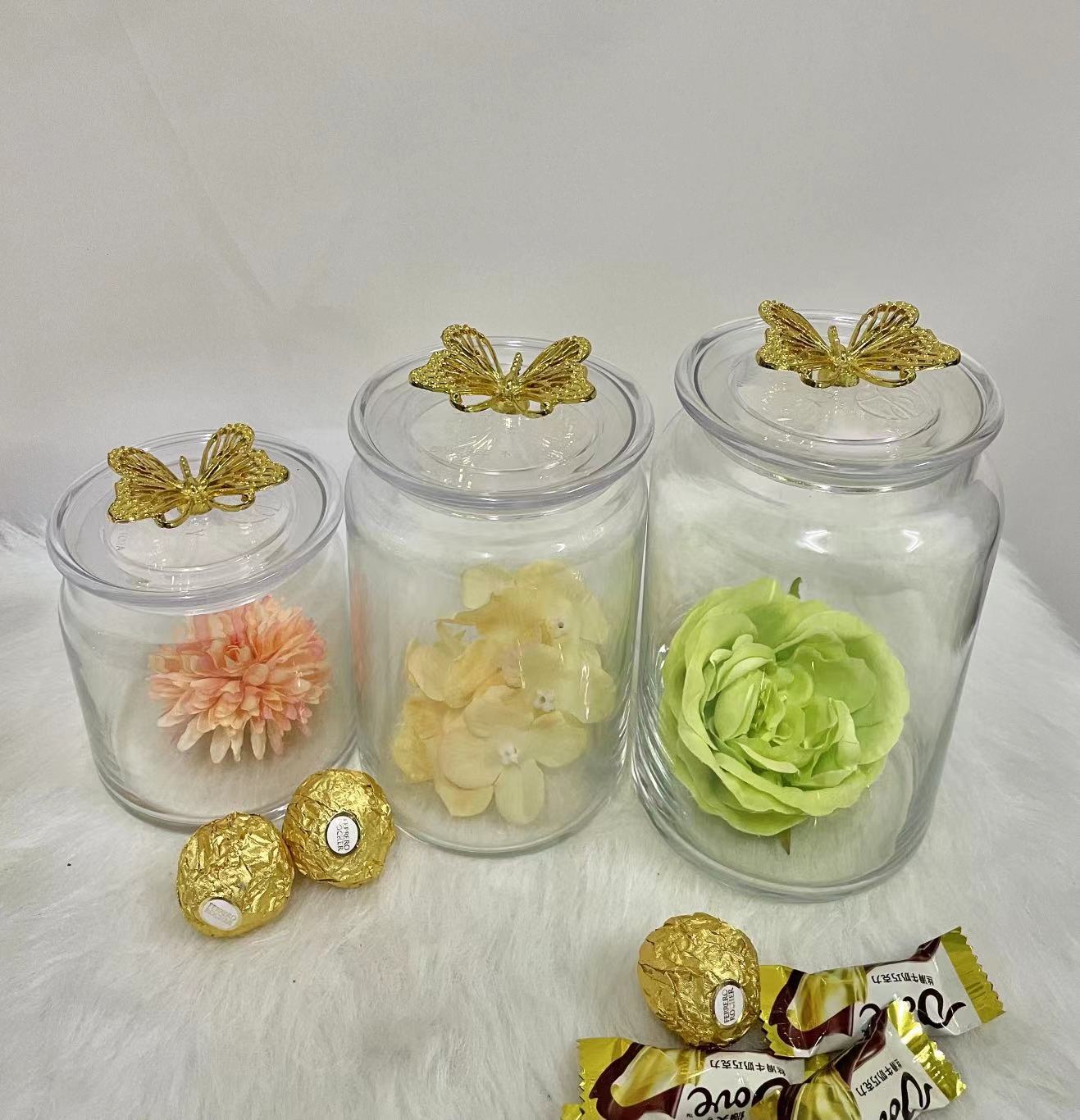 透明玻璃珠大孔装饰品水晶玻璃珠DIY手工制作玻璃制品家居摆件创意礼品  玻璃工艺品