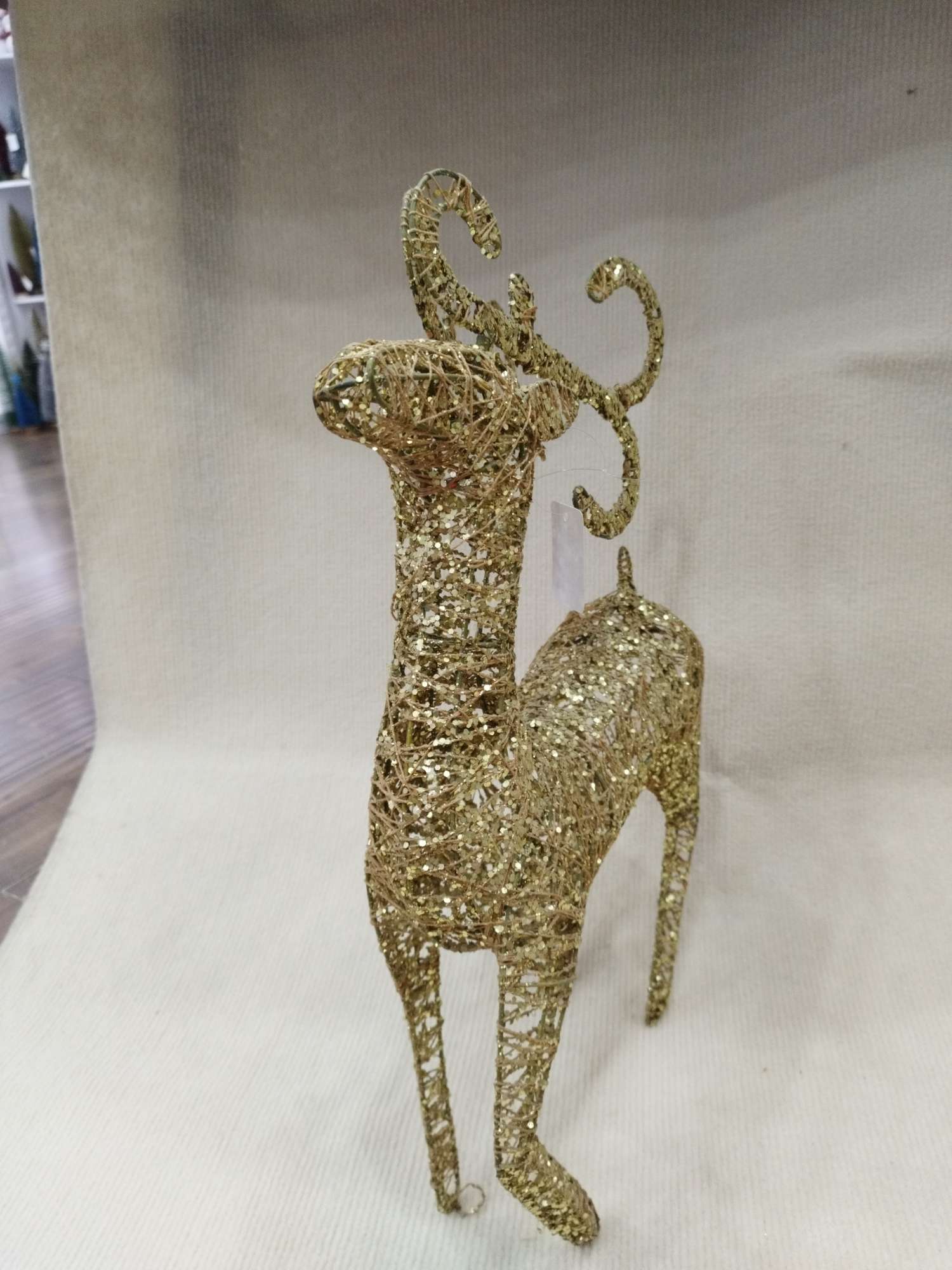 Christmas Wrought Iron Deer Christmas Decorated Wrought Iron Elk Specification drawing