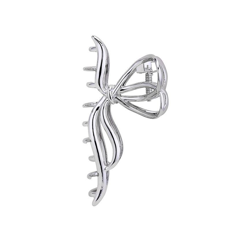 ins cold style butterfly metal hairpin for women spring and summer, high-end shark hairpin, large hair volume, back head pinch Item Picture