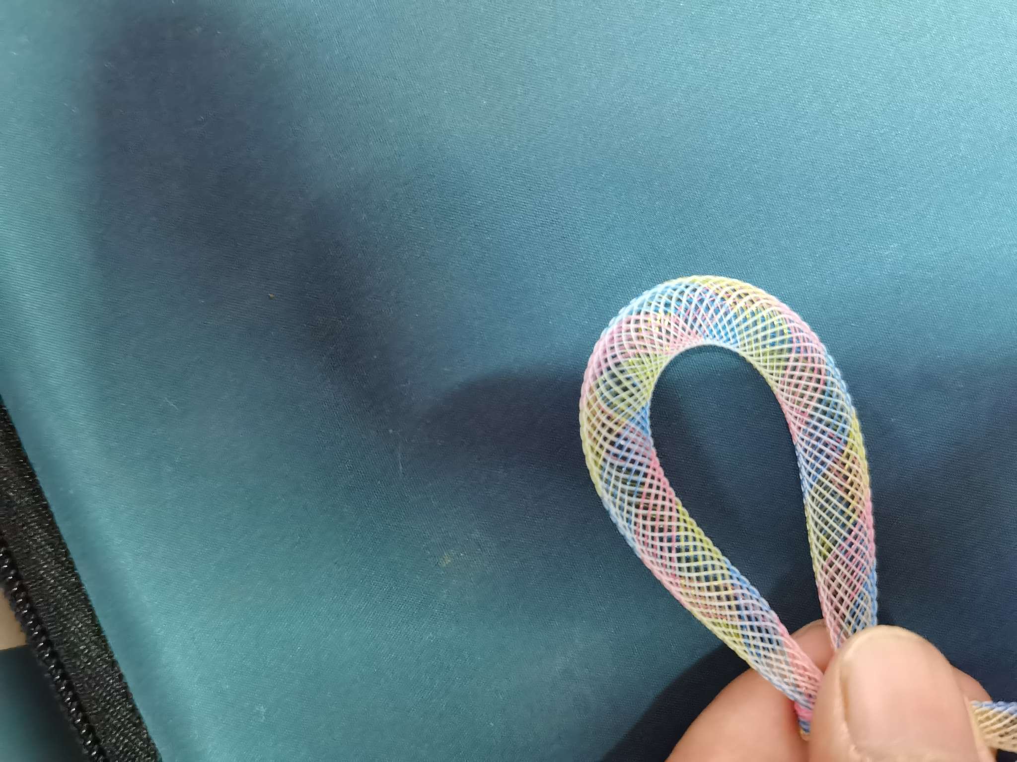 No. 8 multi-color elastic tube details Picture