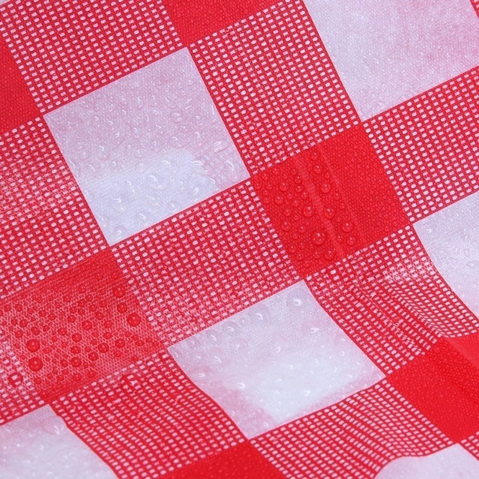 经典红格桌布方桌圆桌通用塑料桌布详情图2