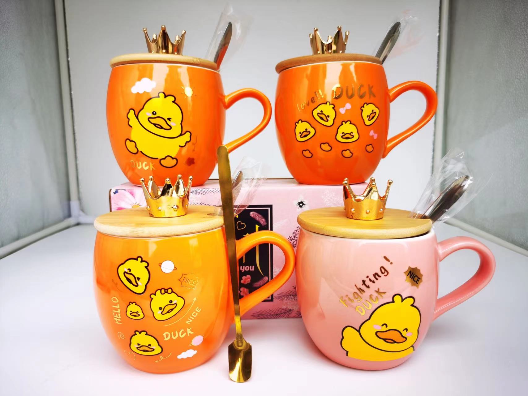 礼品礼盒/咖啡杯/黑白礼品杯产品图