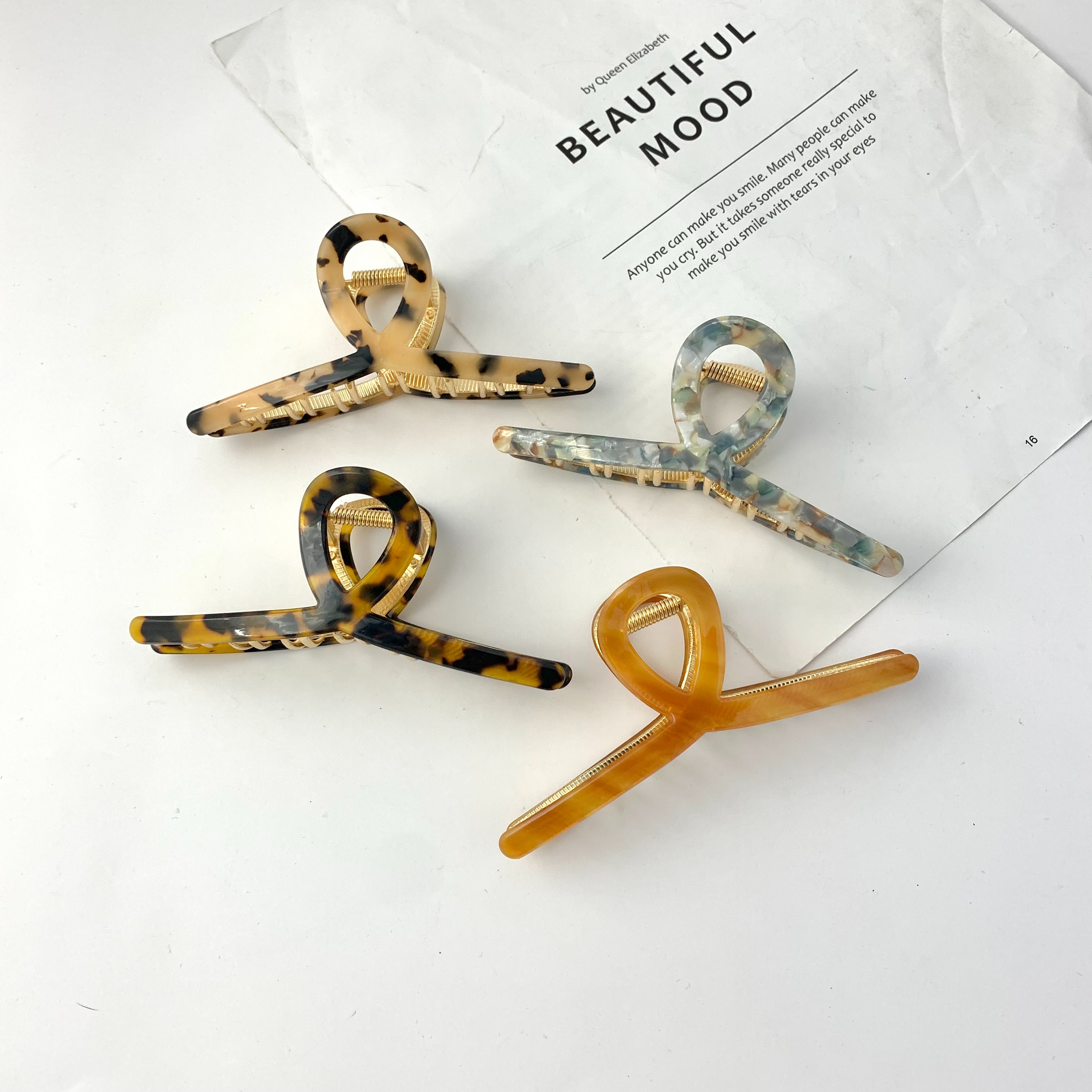 合金抓夹/醋酸鲨鱼夹/衣架抓夹产品图