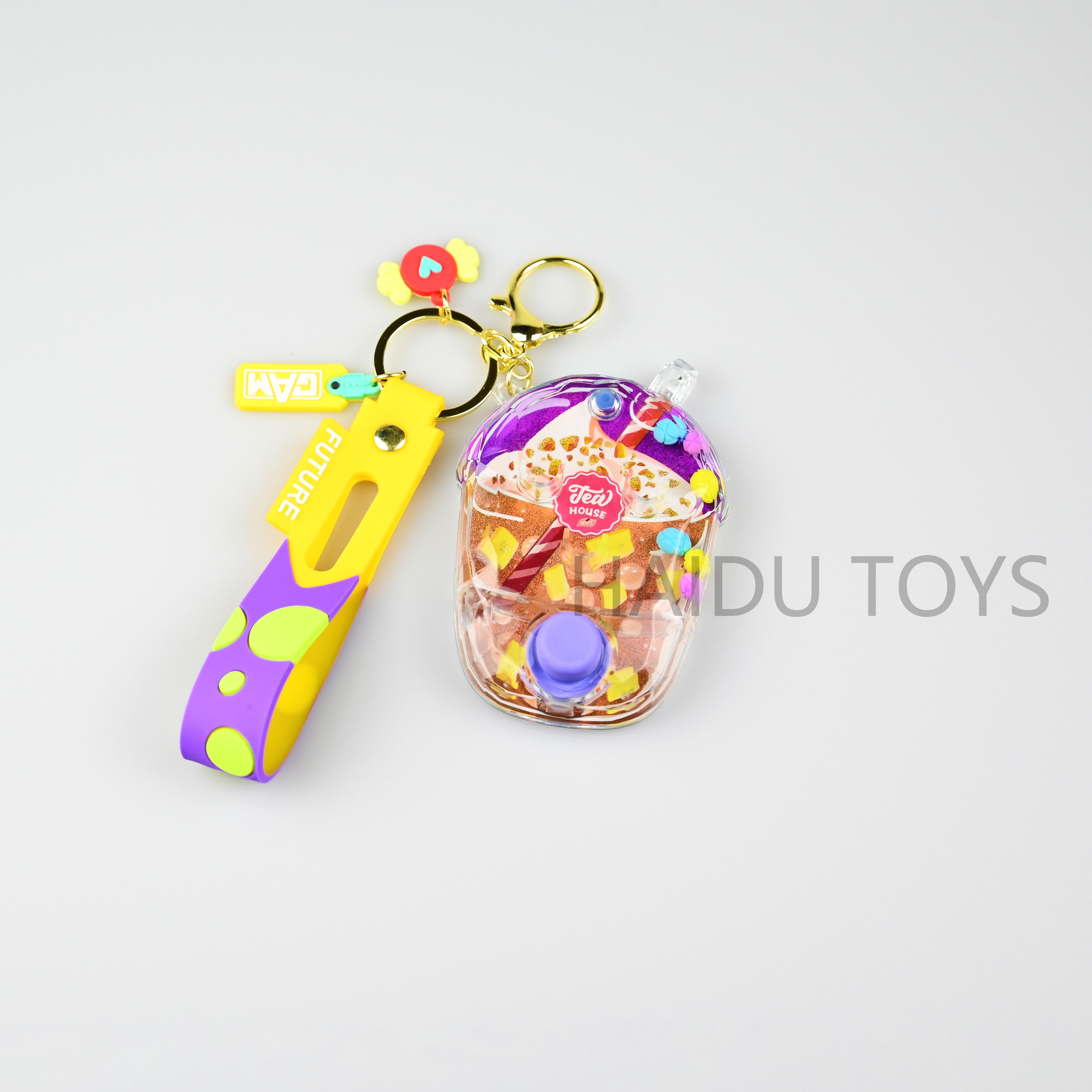 Summer 2023 bestsellers in Europe and America, non-infringing export, domestic hot sales: game consoles, water dispensers, keychains, message bottles, oil-filled pendants, amusement park points giveaways, Game keychain Sets Specification image