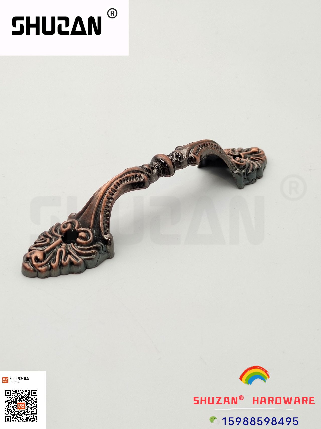 High-quality modern and simple handle, with a grand appearance, Nordic light luxury style handle, Chinese light luxury handle, cabinet door handle, door handle details Picture