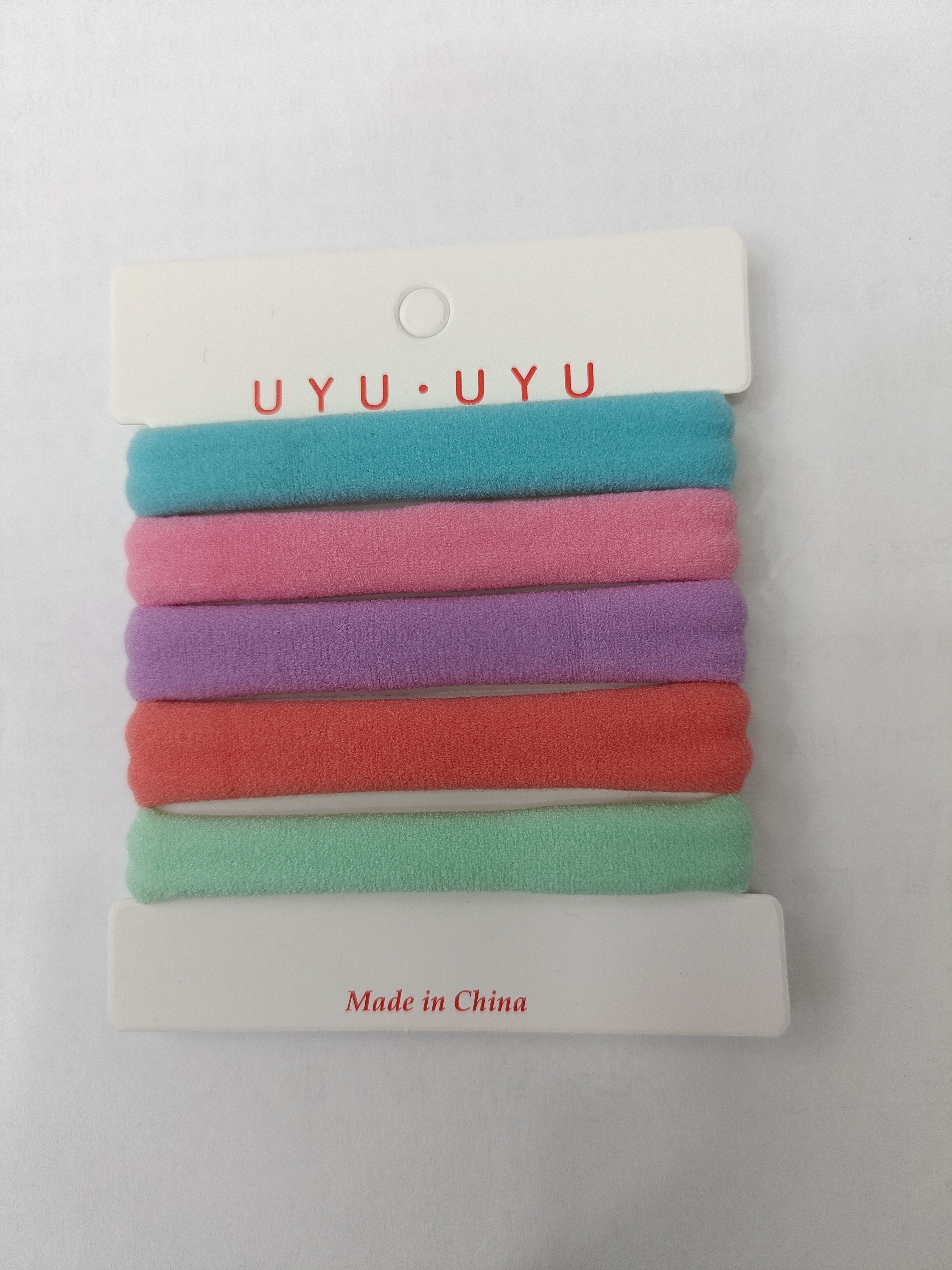 Versión coreana de alta elasticidad durable banda de cuero de las mujeres atar loop de pelo simple base cuerda de pelo red mesh banda de cuero Application Scenario