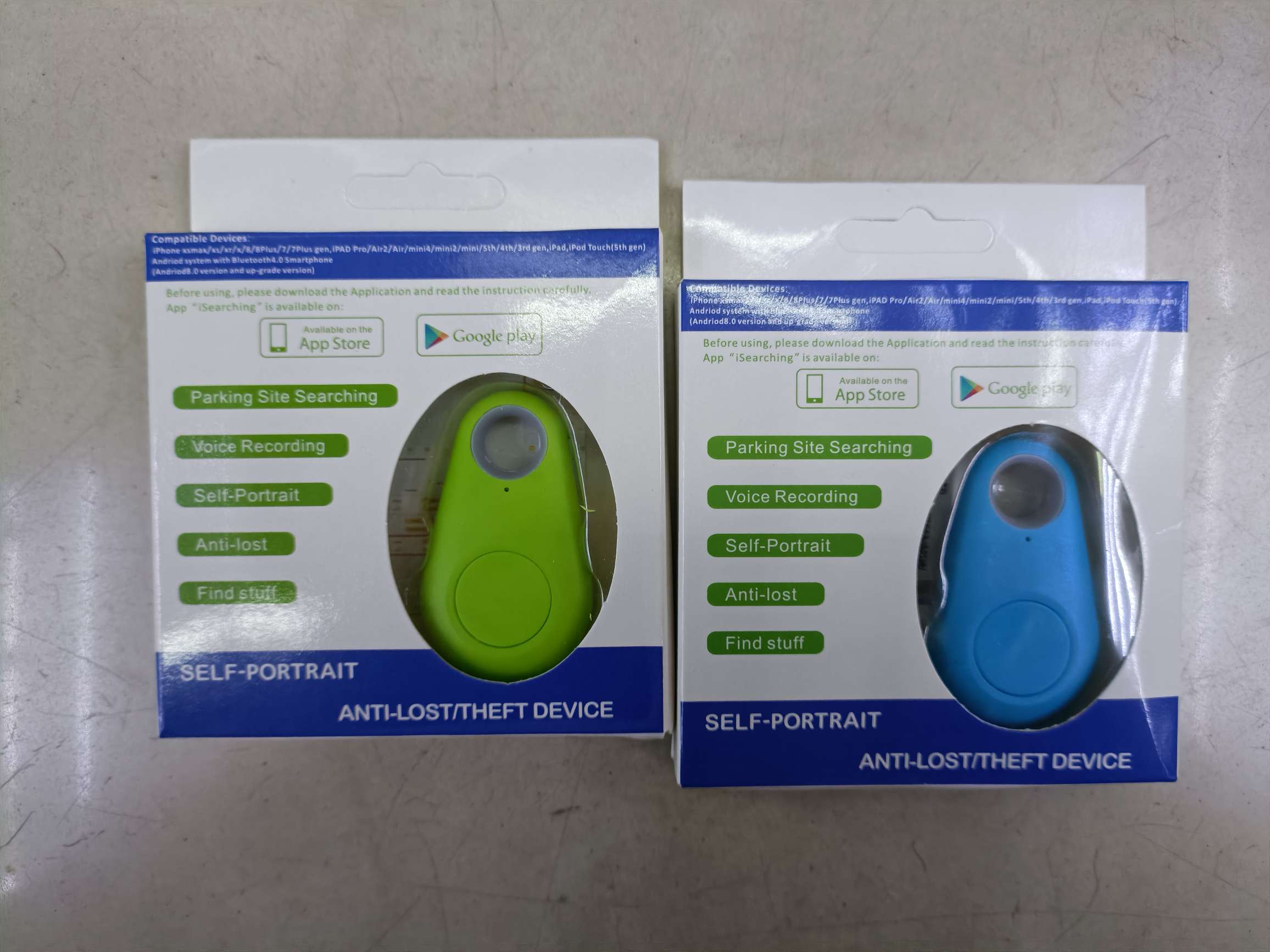 手机蓝牙防丢器 水滴形 防丢神器 双向寻物 分离断点提醒