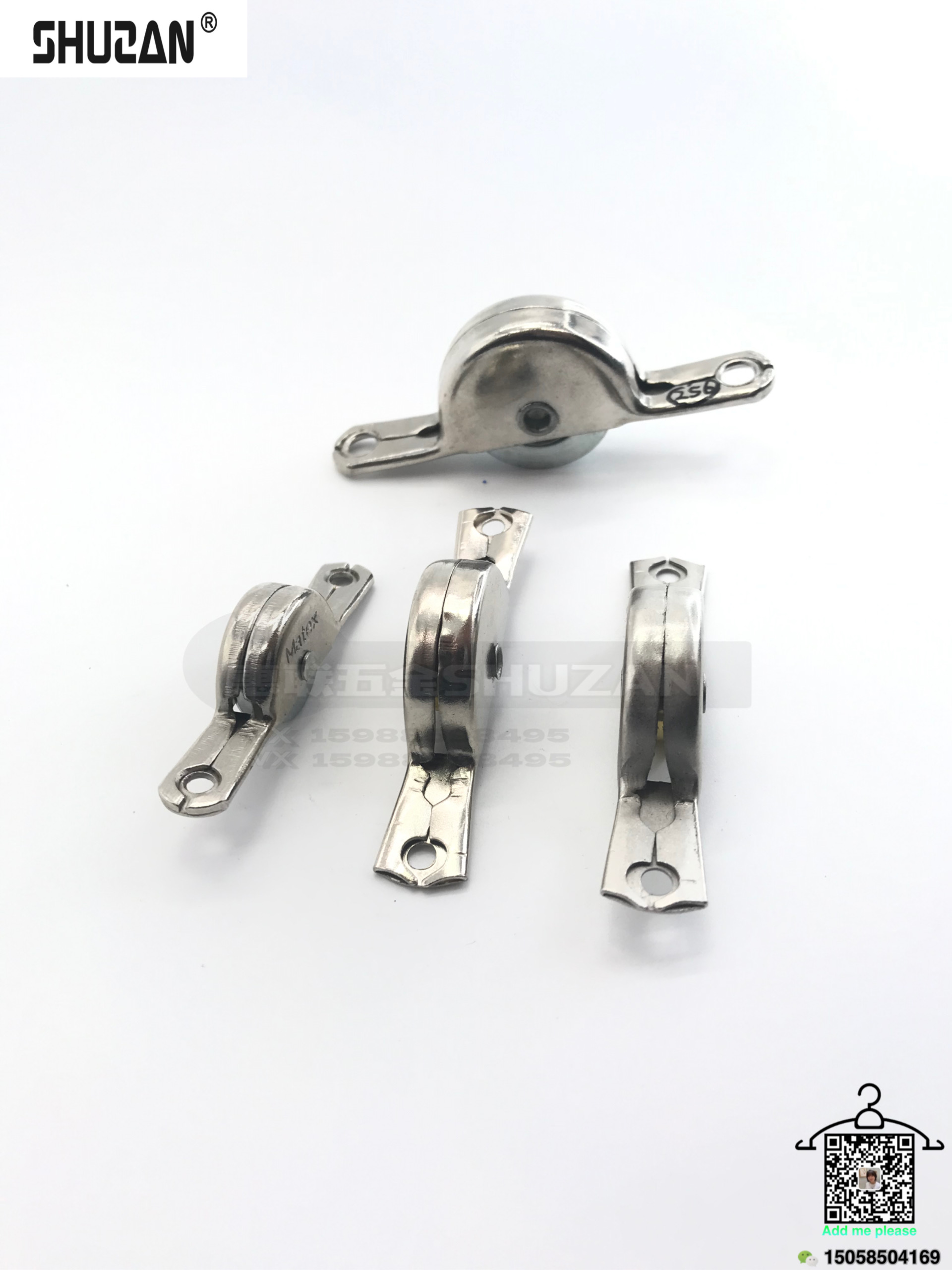 舒赞/滑轮白底实物图