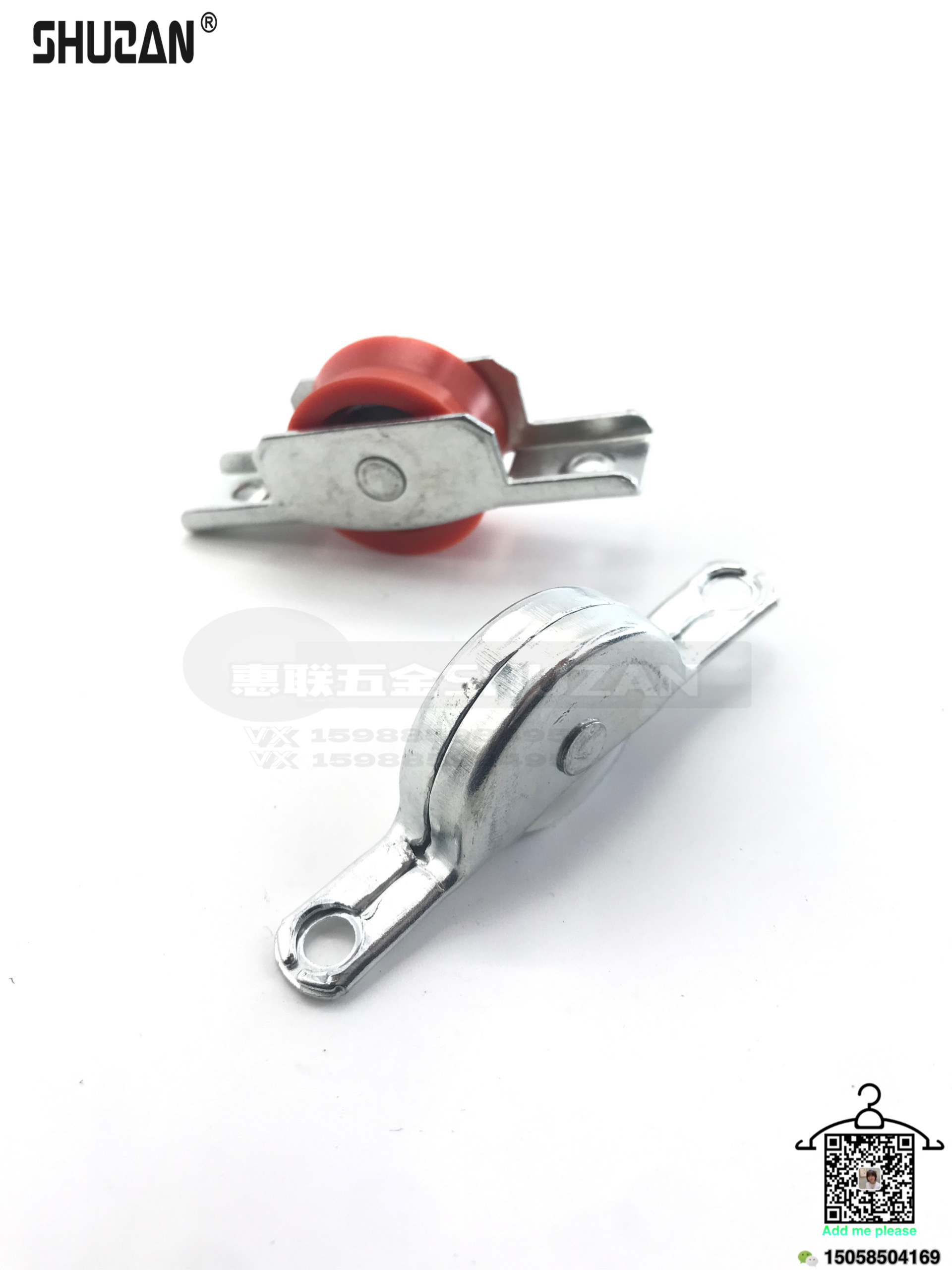 Stainless steel pulleys, Shuzan hardware pulleys, sliding door pulleys, flexible pulling, suitable for glass doors and cabinet doors Application Scenario