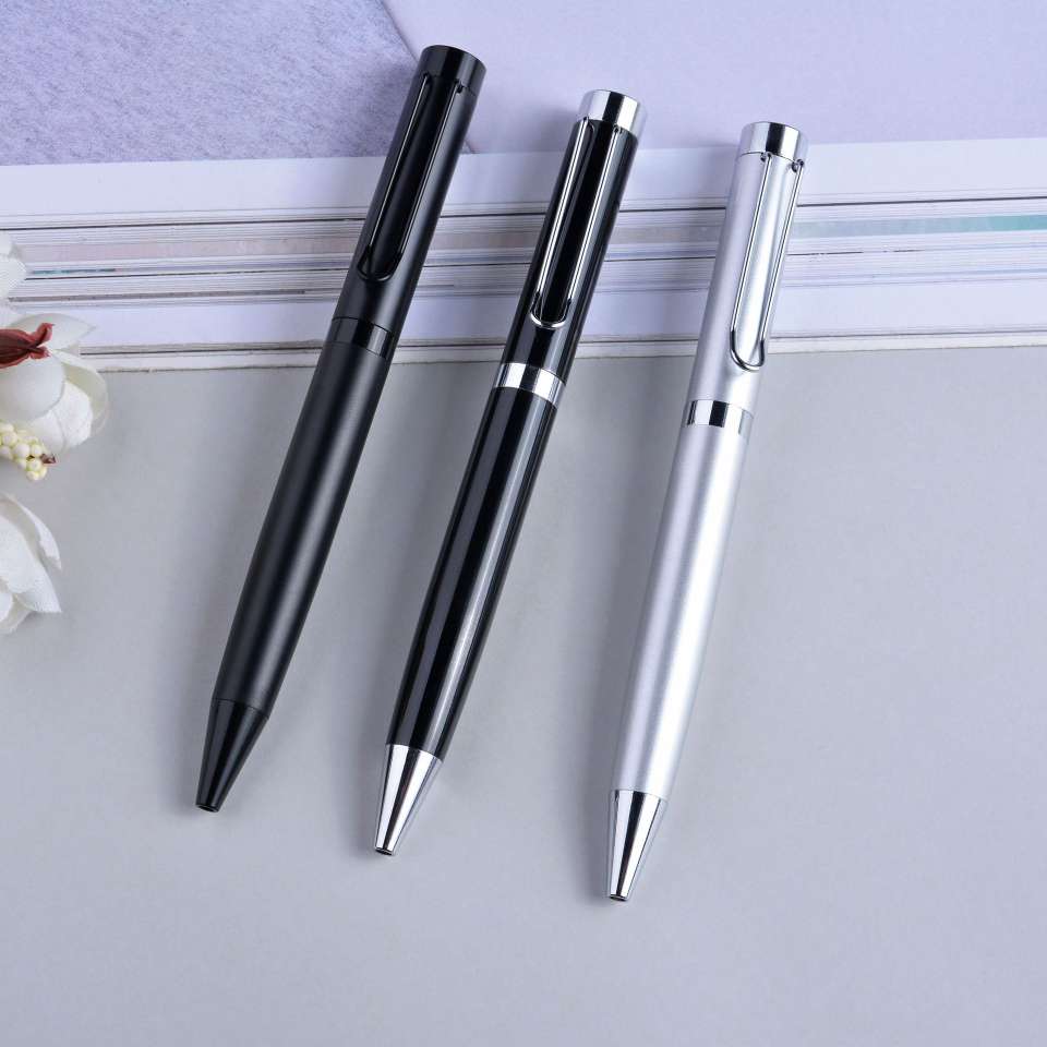 Customized logo advertising gift metal ballpoint pens made by Xinmei