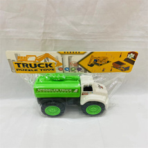 男孩儿童工程模型车 环卫车 玩具  塑料玩具 工程车 塑料 1 伯雅玩具