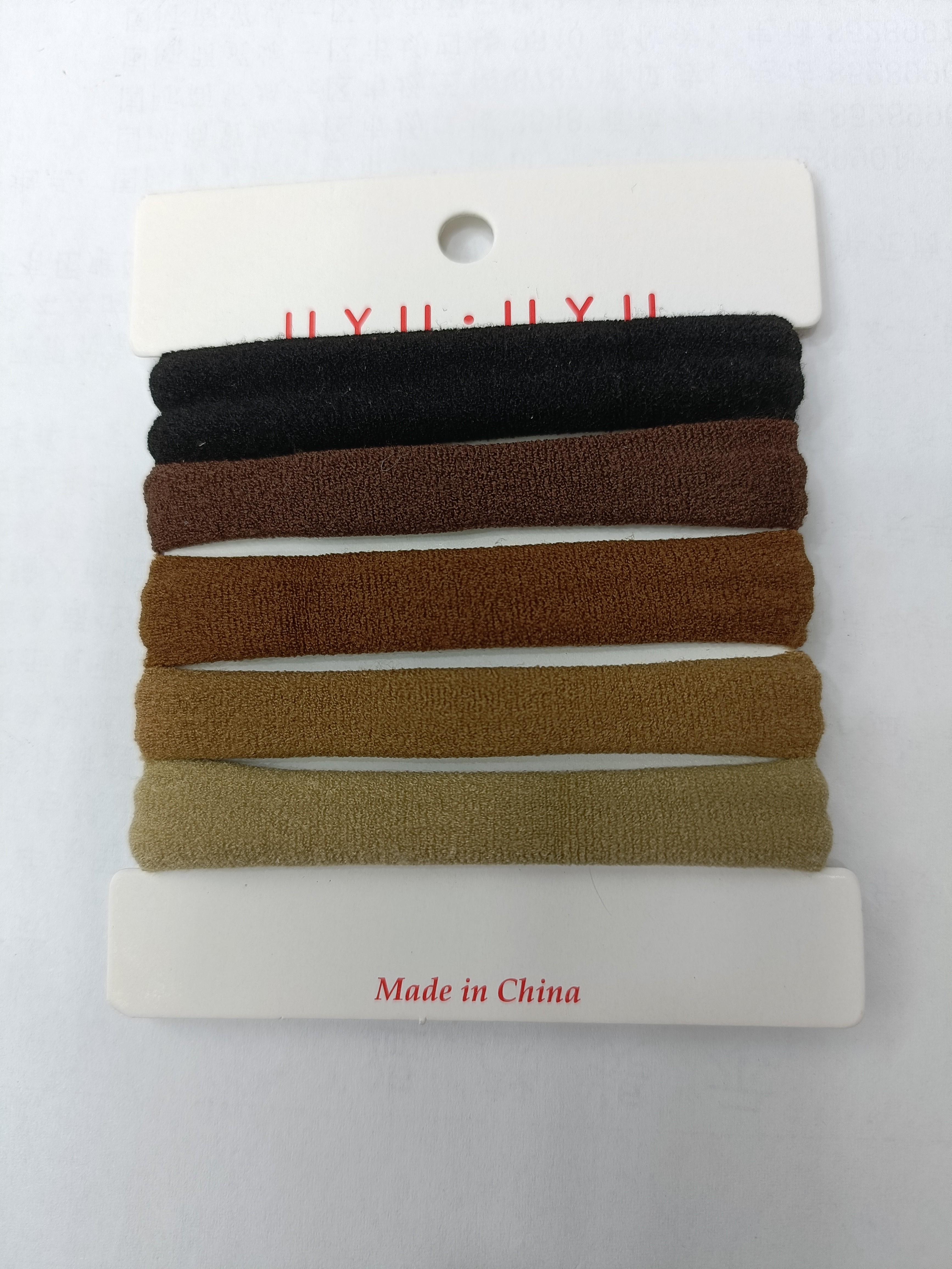 Korean high-elasticity and durable leather band women's hair tie, simple and fashionable basic hair rope, popular leather band