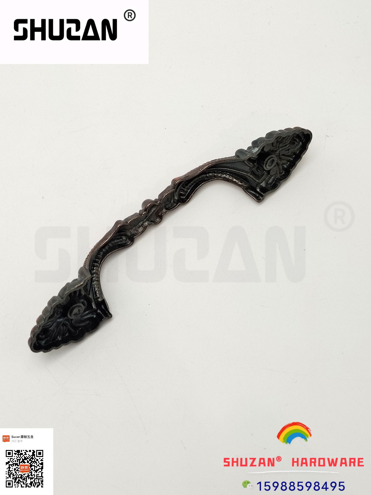 High-quality modern and simple handle, with a grand appearance, Nordic light luxury style handle, Chinese light luxury handle, cabinet door handle, door handle Specification image