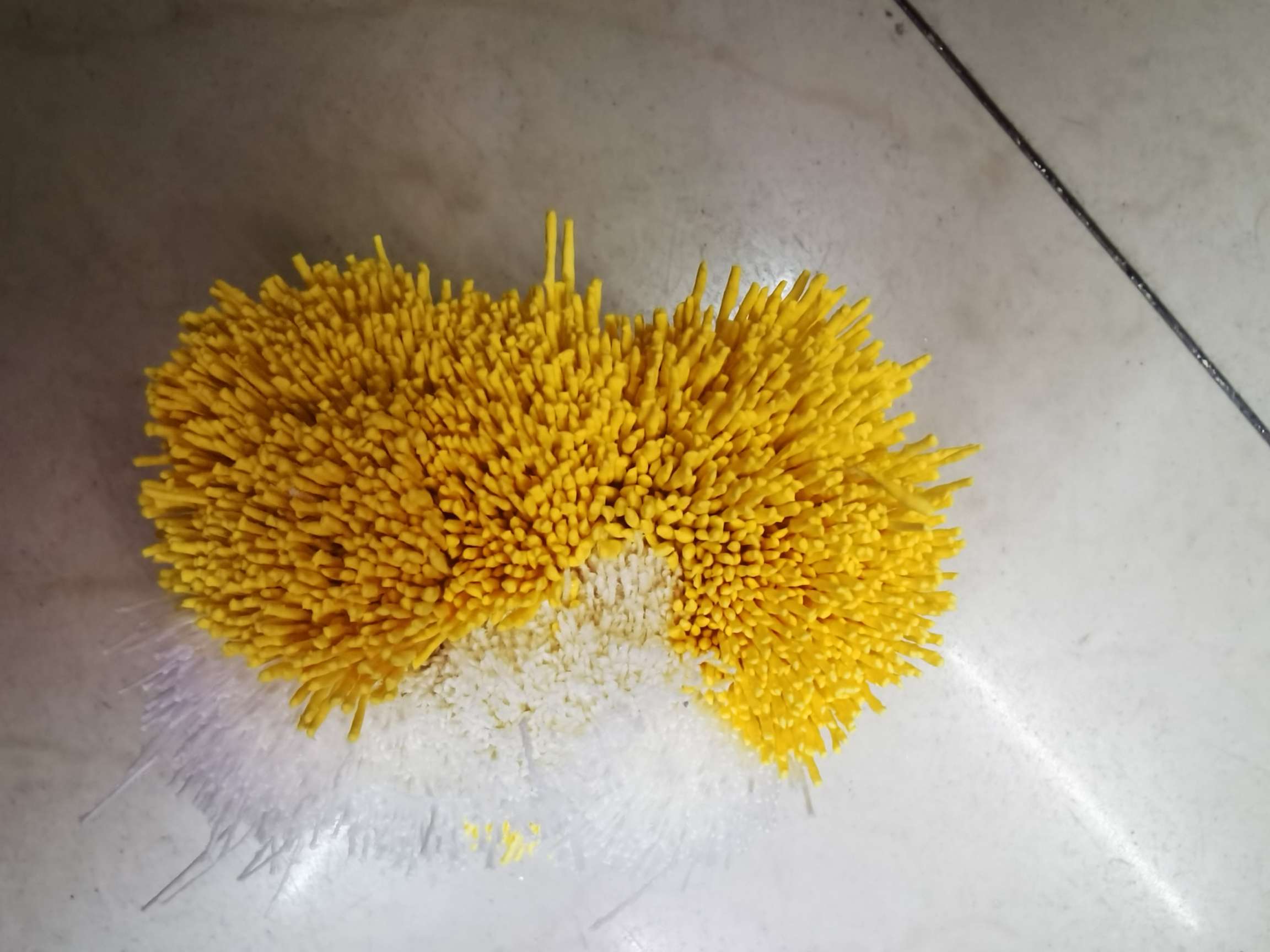 Fondant flower cores, pure jade flower cores