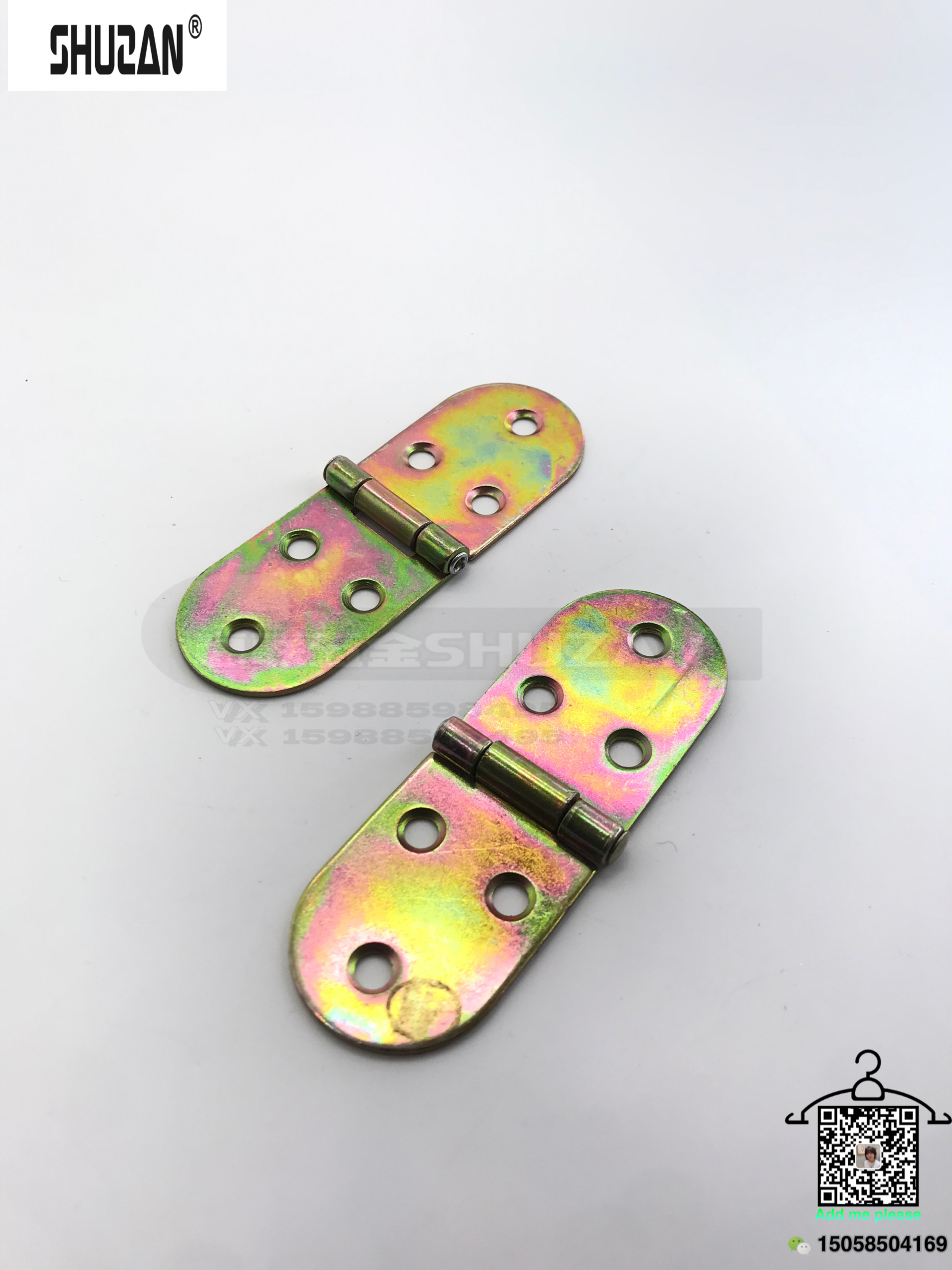 Shuzan galvanized hinges, Shuzan quality, various specifications, flexible opening and closing, firm and durable