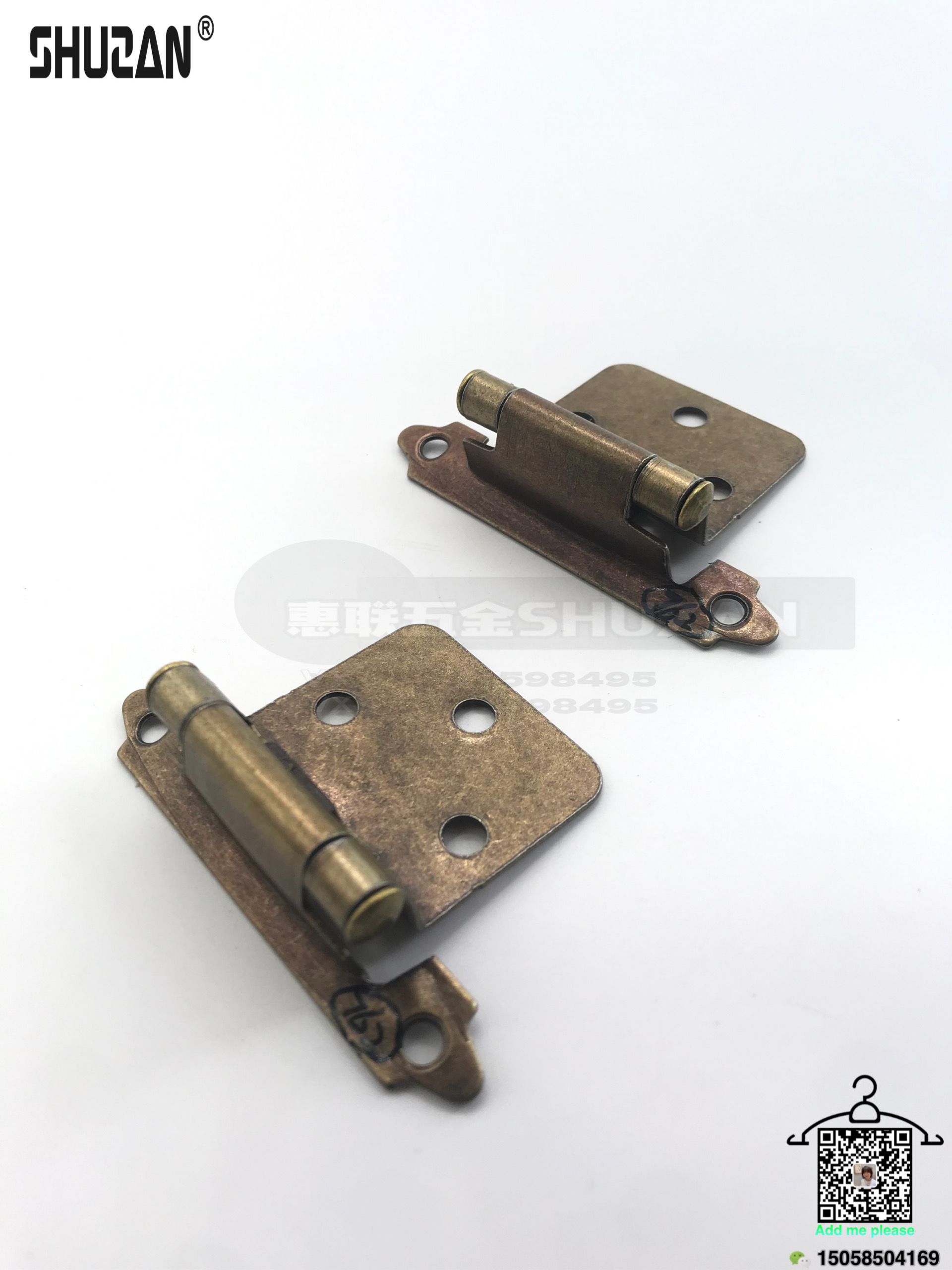 Universal hinge cabinet doors, cabinet doors and Windows hinges, boxes, shoe cabinets, wine cabinets hinges, bent hinges, folding hinges, single-bent hinges Specification image
