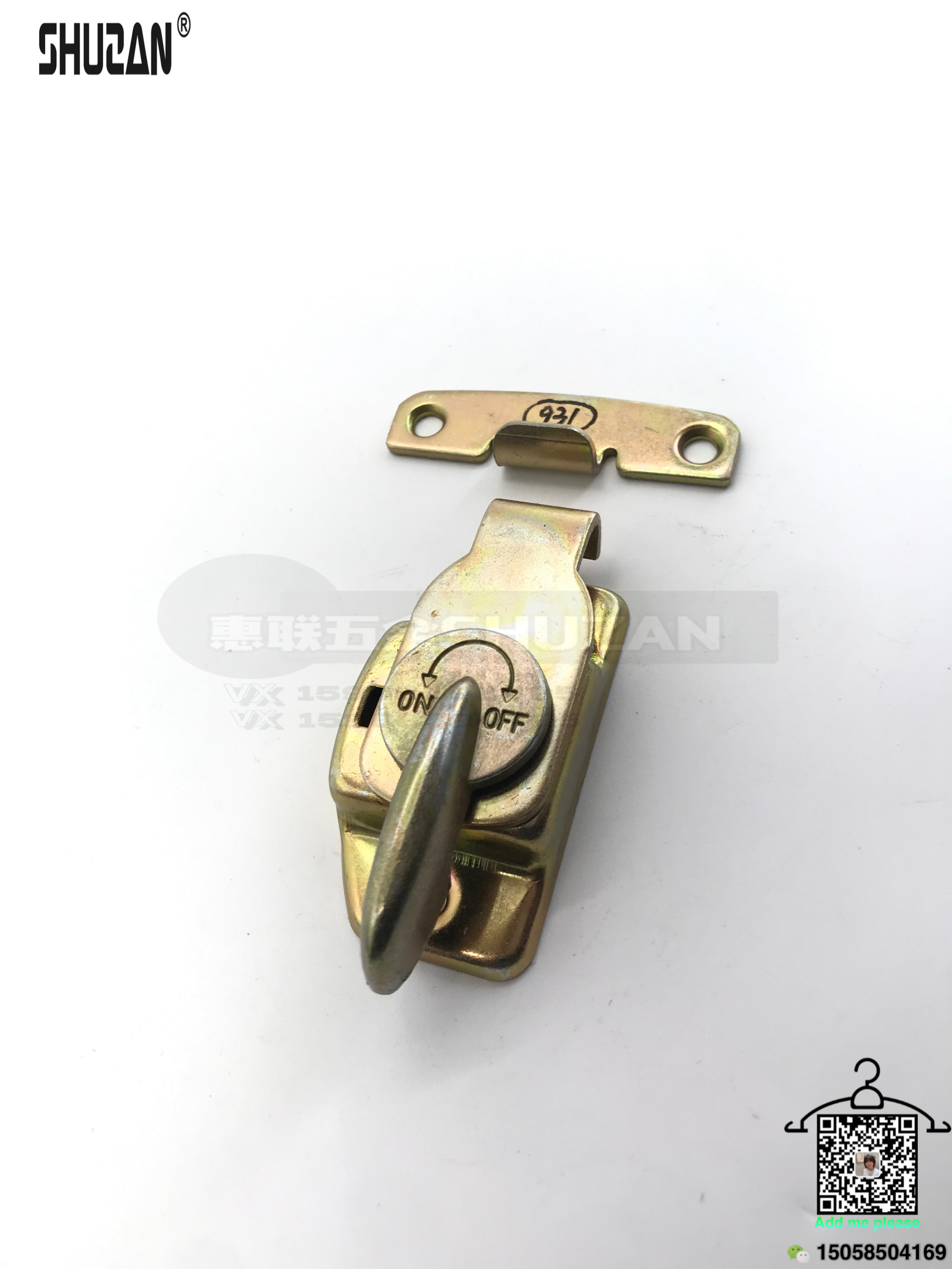 Shuzan hardware lock buckles are sturdy and come in various sizes and specifications. They are specially supplied for export with galvanized lock buckles Specification image