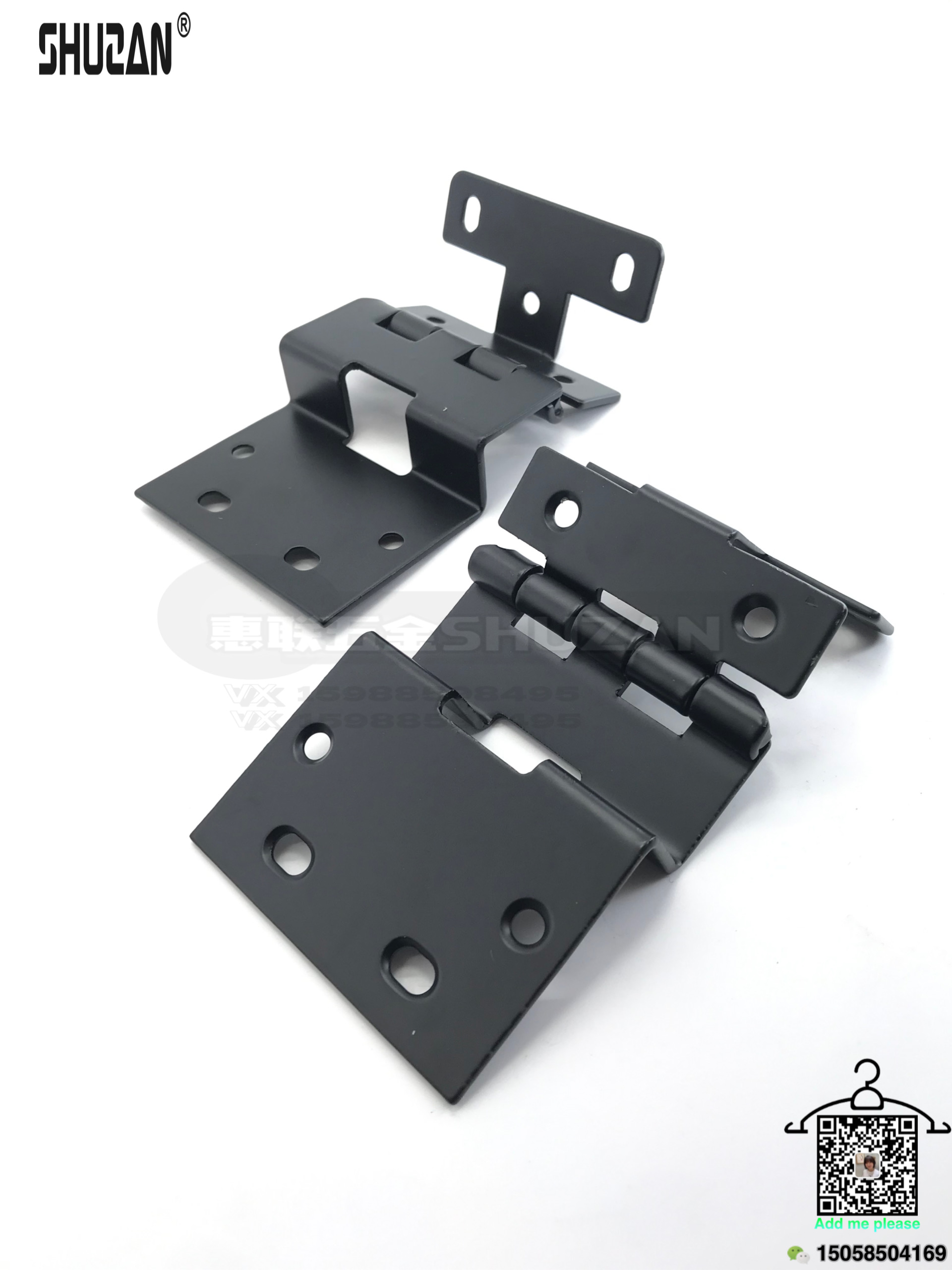 The four-fold Shuzan mother-and-child hinges are sturdy and durable. The hardware hinges come in various specifications and offer flexible opening and closing. They are specially supplied for foreign trade Specification image