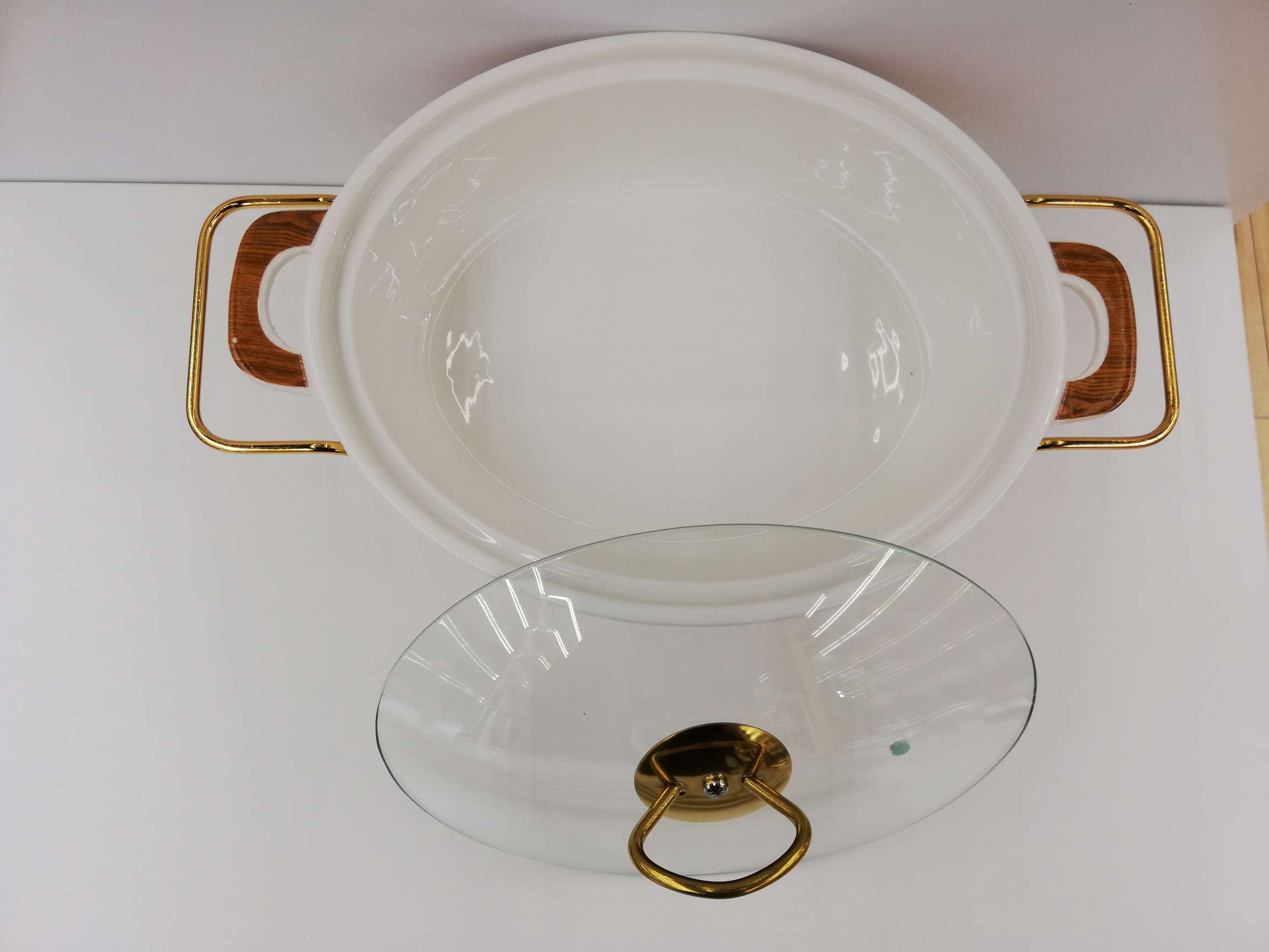 镀金汤锅/陶瓷汤锅/陶瓷餐具细节图