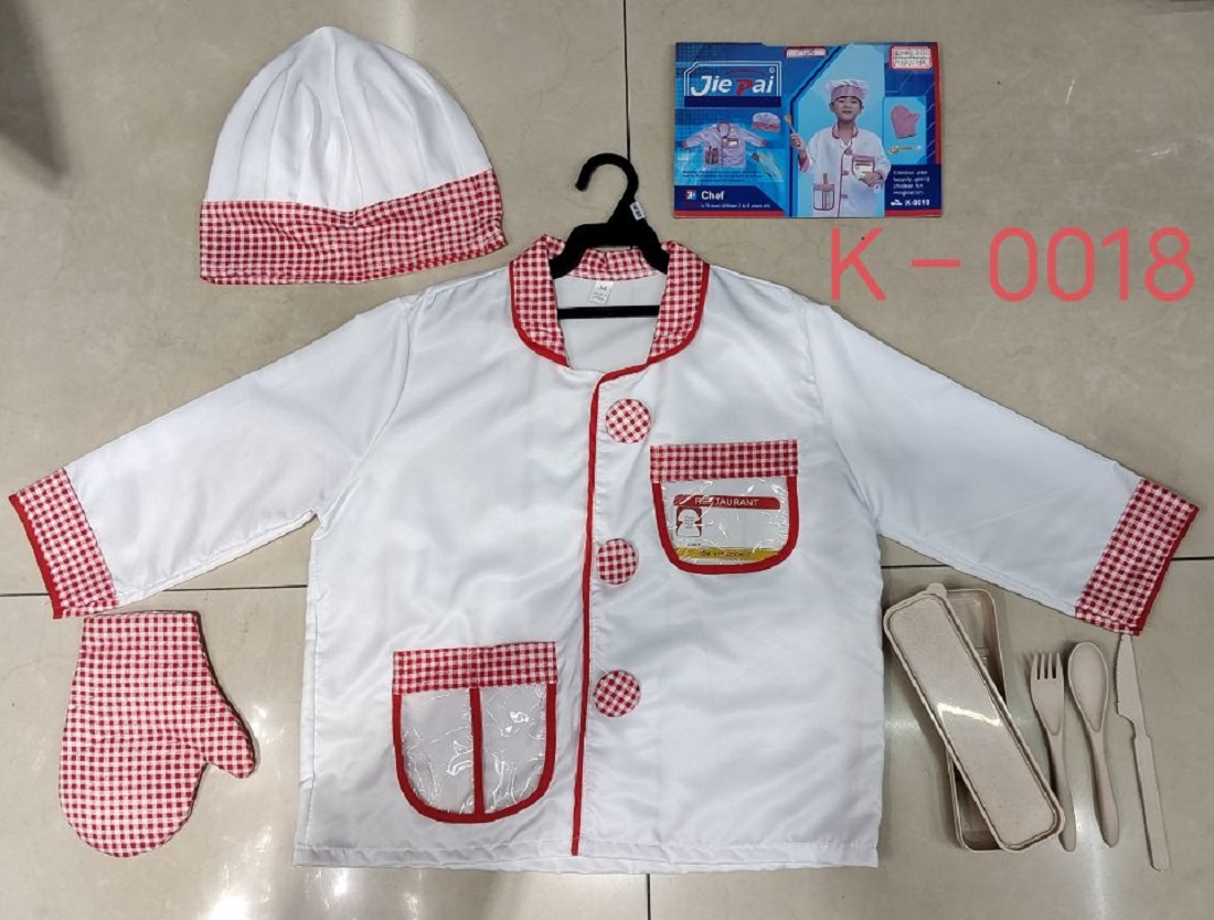 K—0018厨师服舞会服装节日服装表演服装派对服装节日派对系列用品详情图1