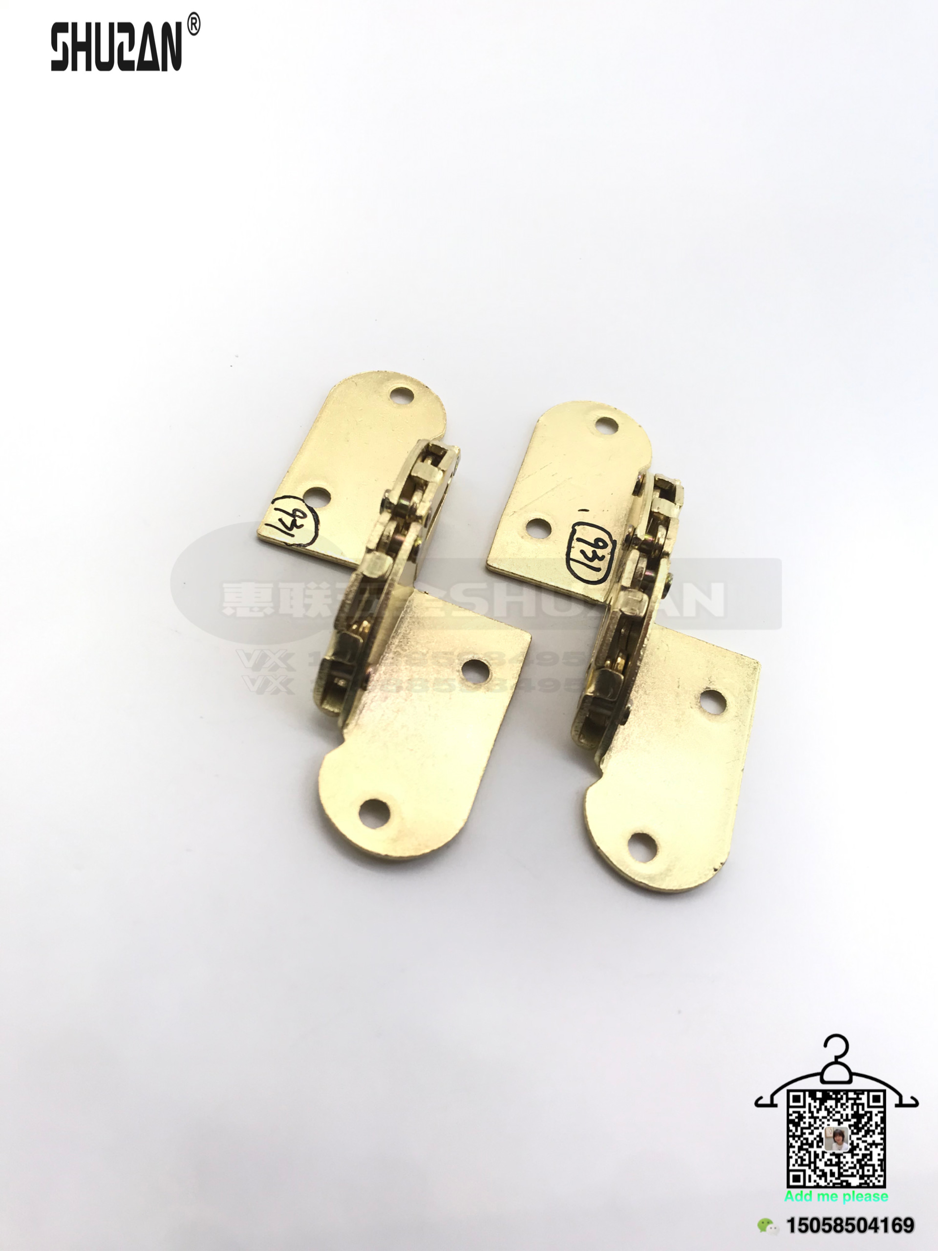 Shuzan hinges, Shuzan quality, various specifications, flexible opening and closing, exclusively for foreign trade Specification image