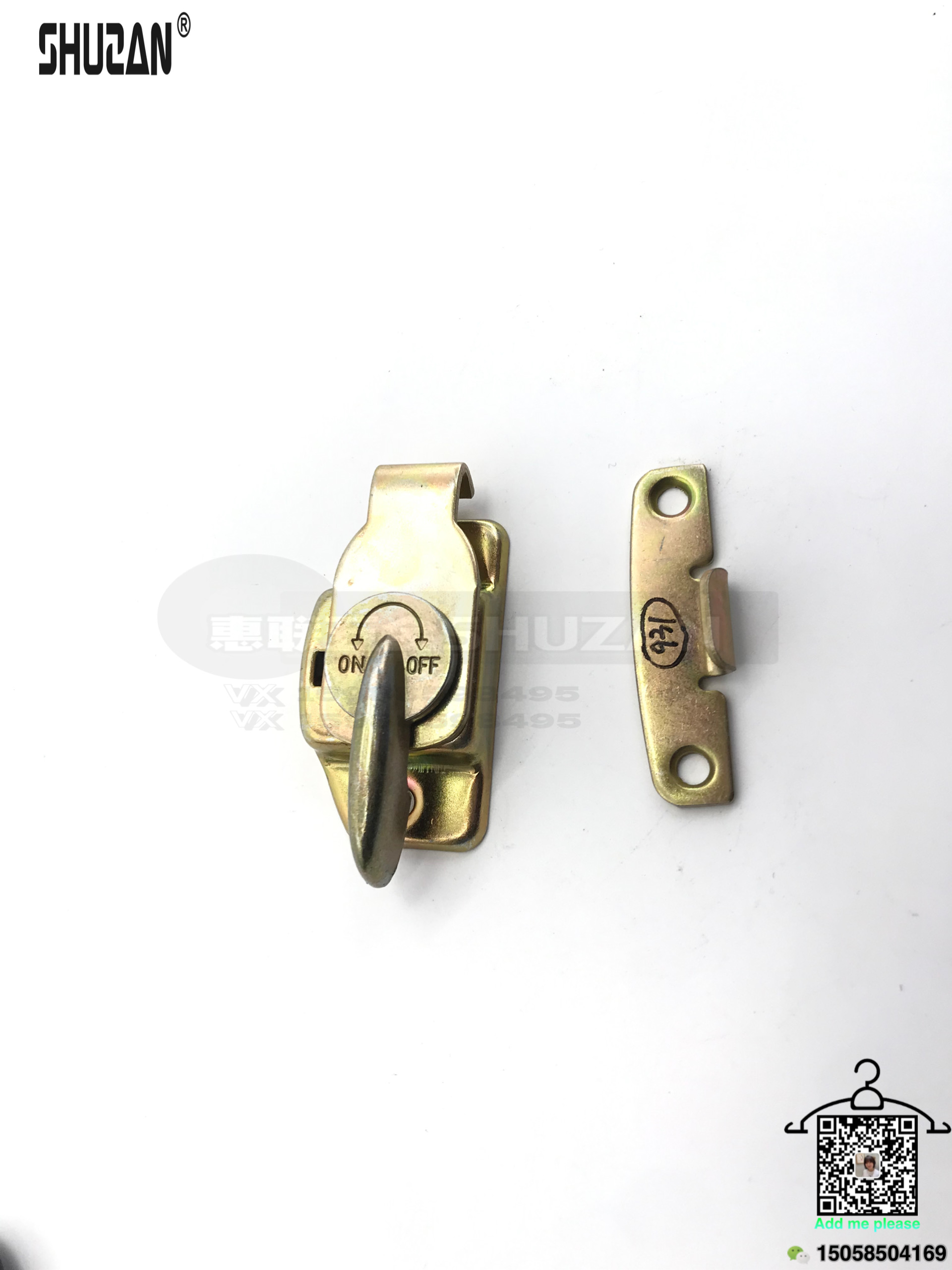 Shuzan hardware lock buckles are sturdy and come in various sizes and specifications. They are specially supplied for export with galvanized lock buckles