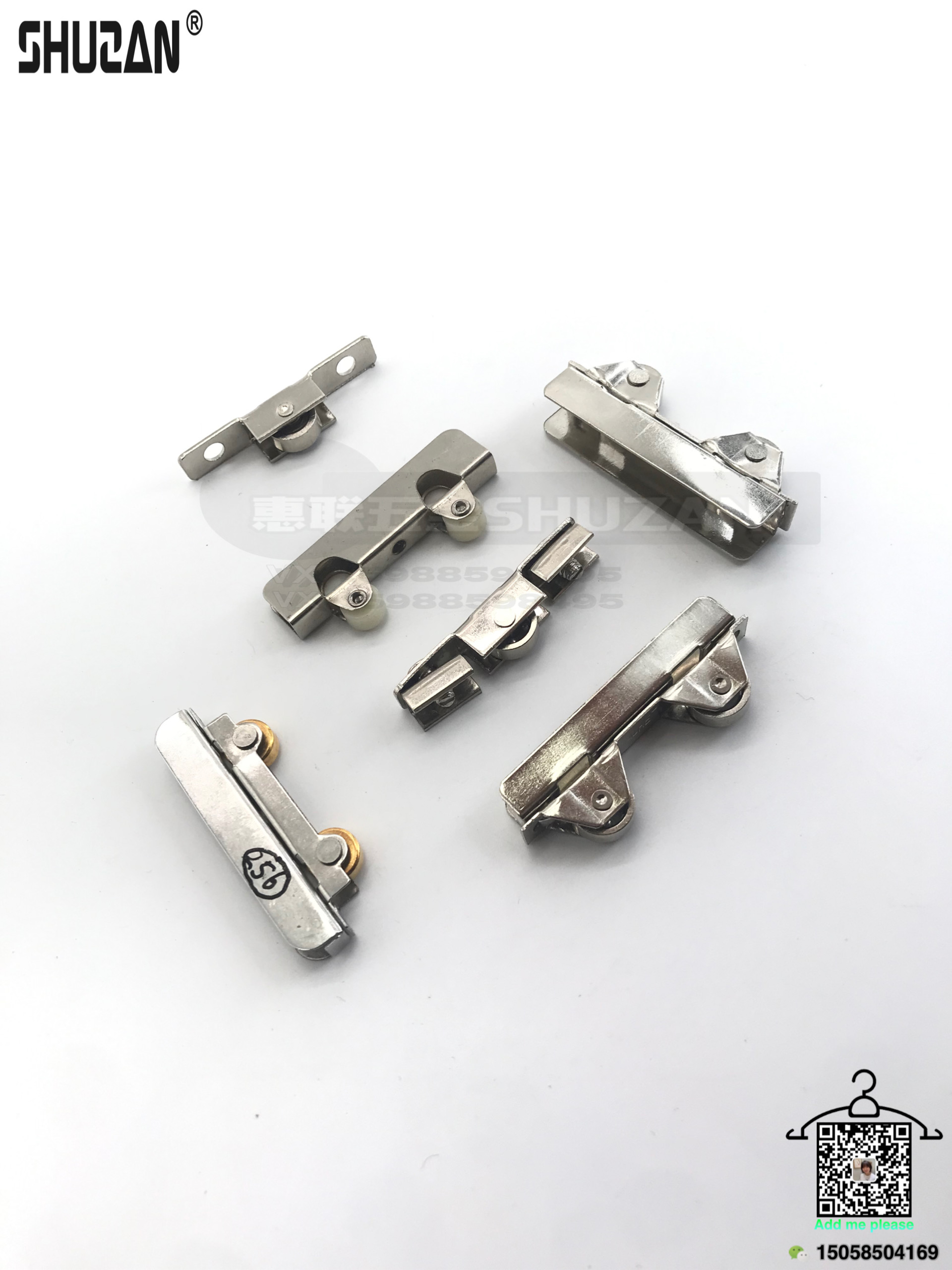 Polea guía de ruedas push-pull industrial polea de puerta de traslación grande polea de carril de puerta de traslación galvanizada de alta calidad polea de engrosamiento antidescalcificación de alta calidad Specification image