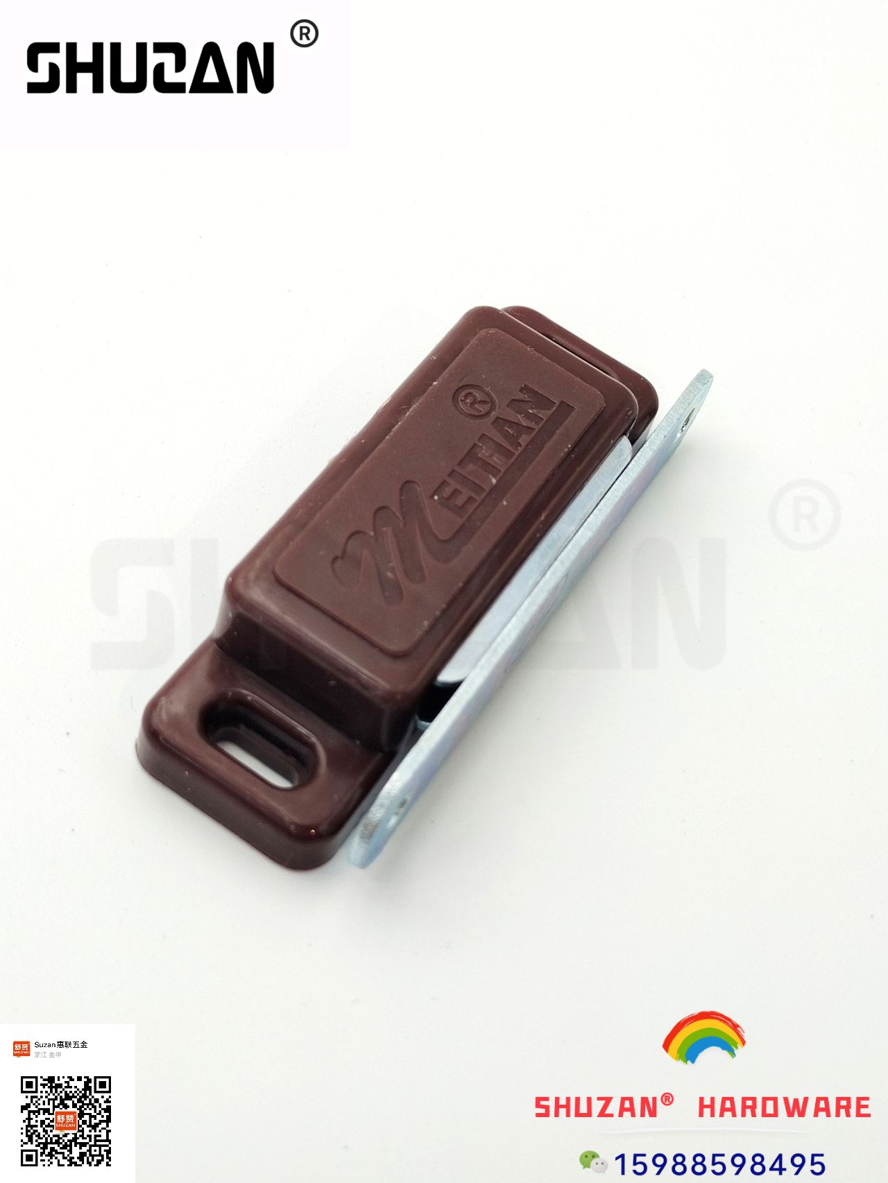 Shuzan magnetic clamps, hardware magnetic stickers and magnetic strips are sturdy and durable. They come in a variety of styles and are available in classic red designs Item Picture