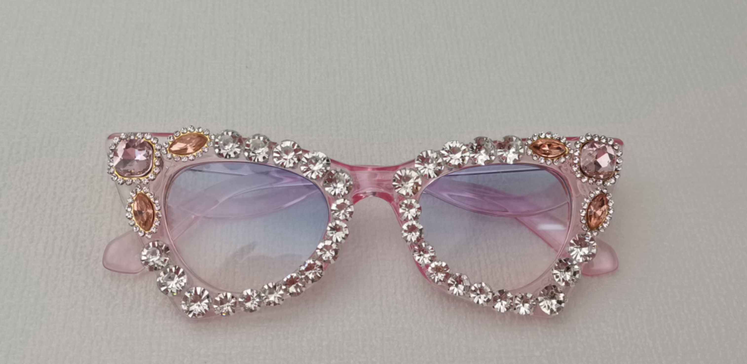 太阳镜/女士墨镜/镶钻产品图