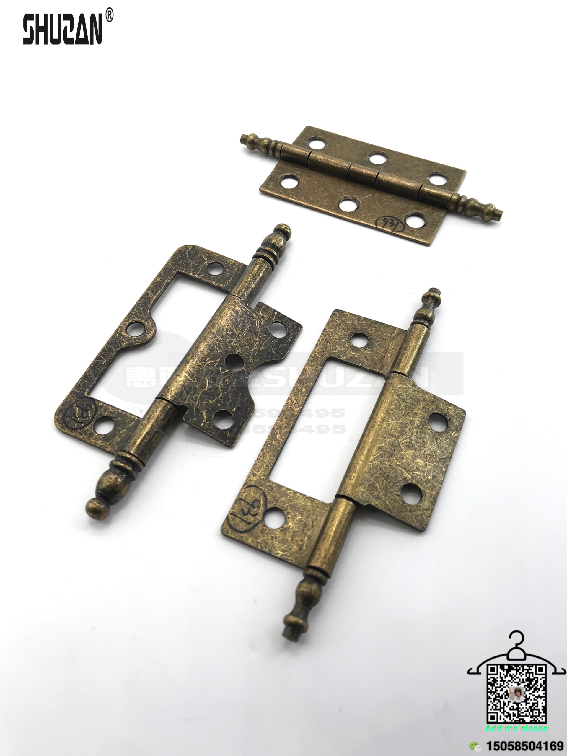 Hinge cabinet doors, cabinet doors and Windows hinges, Shuzan complete range of specifications, shoe cabinet hinges, wine cabinet hinges, bent hinges, mother and child folding hinges Specification image