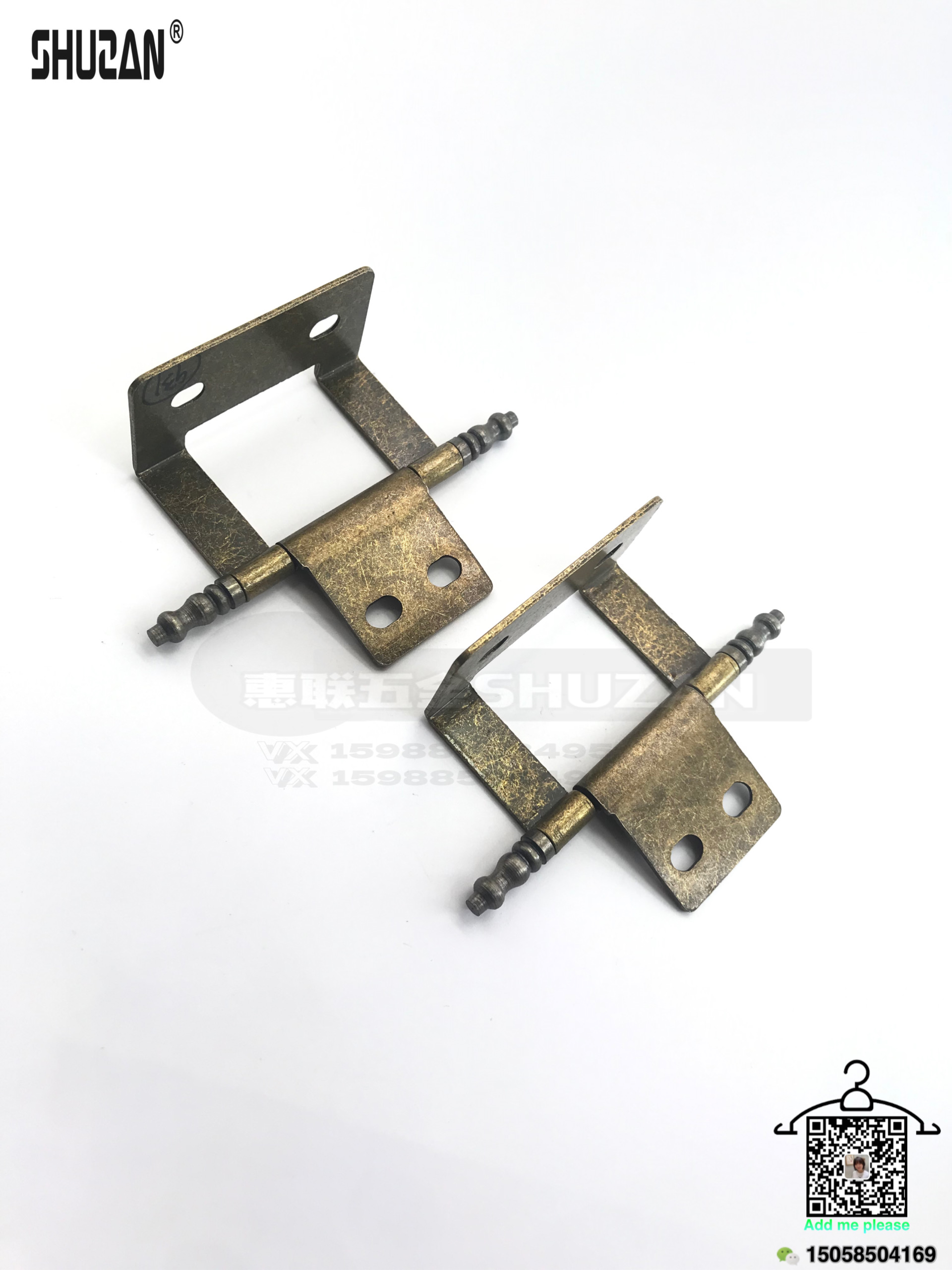 مفاصل الصلب غير القابل للصدأ ذات أبعاد كاملة، مقواة بقطع معدنية ذات صلة بالمفصلي Item Picture