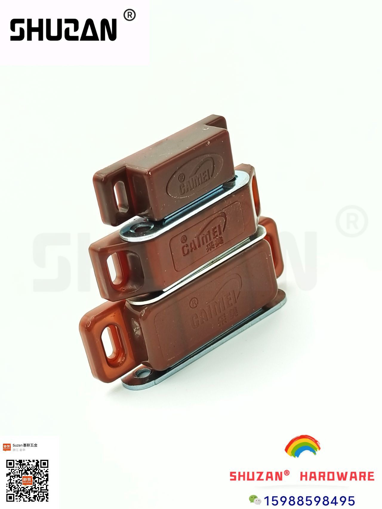 Shuzan magnetic clips, magnetic stickers and magnetic strips are sturdy and durable, with a variety of styles available for export