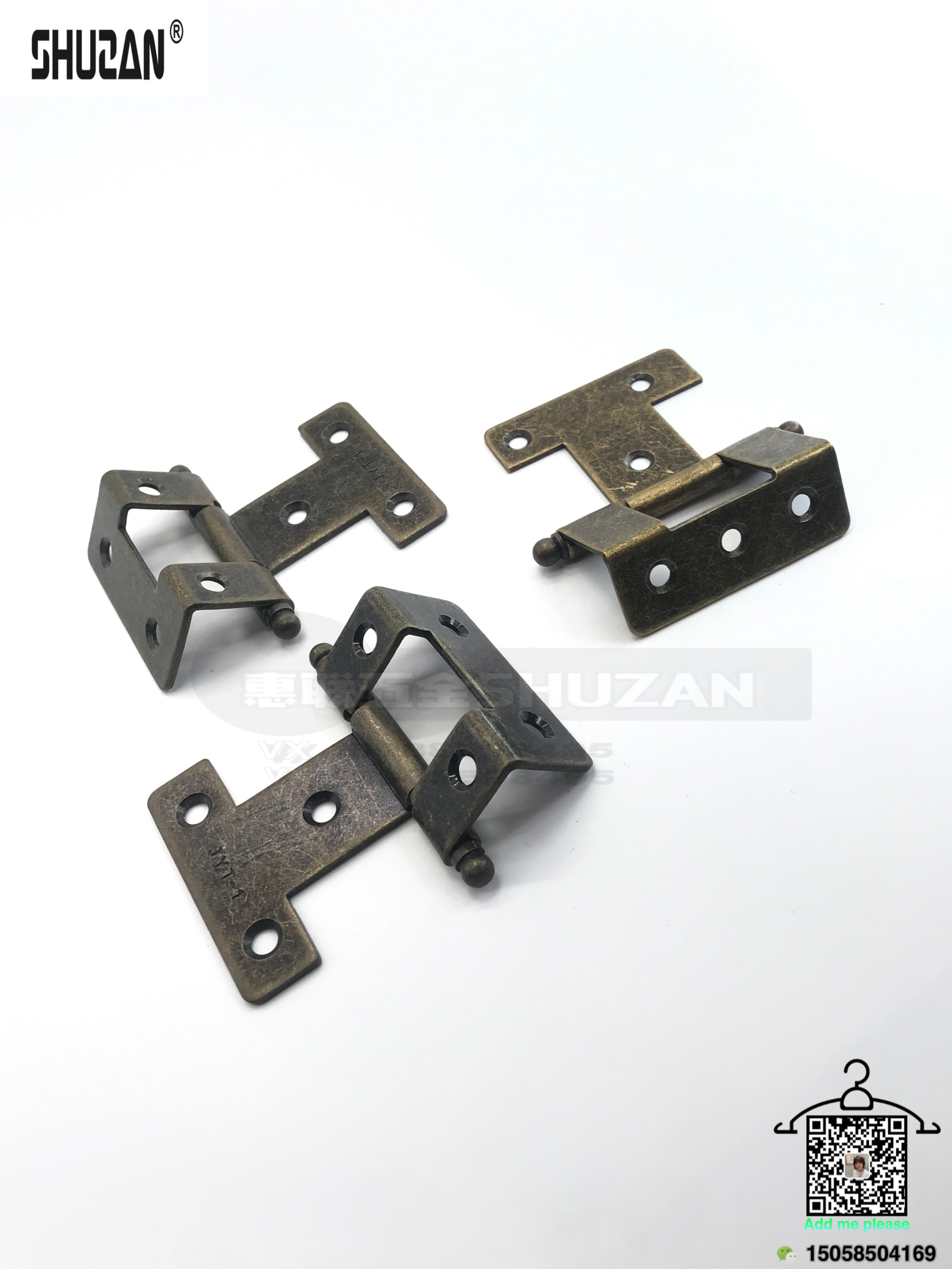 Dimensiones de bisagras todas las especificaciones de bisagras universales todas las bisagras madre hijo accesorios de hardware bisagras de tipo reforzado bisagras de gabinete shuzan details Picture