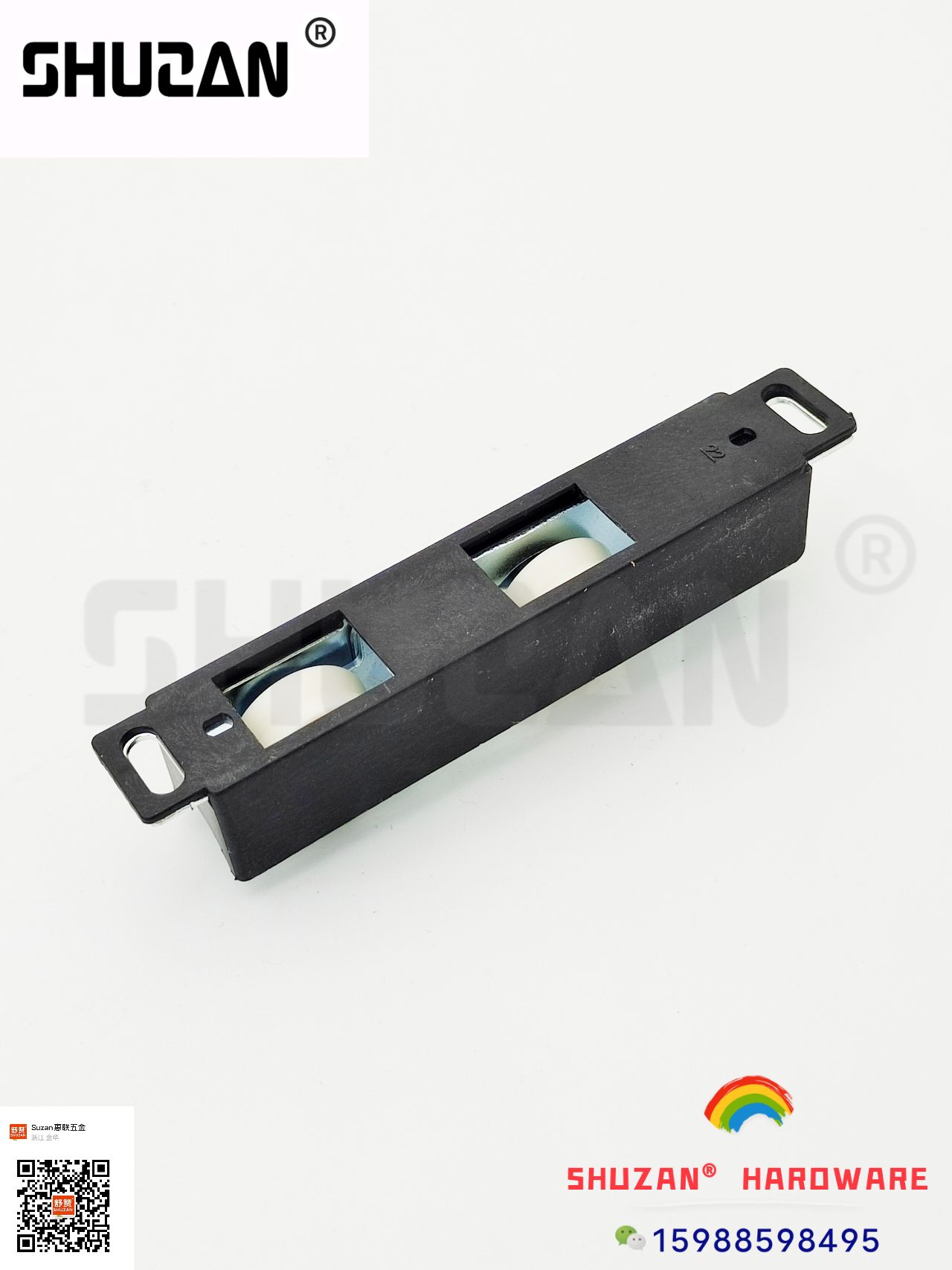 The hardware sliding wheels and Shuzan wheels are sturdy and durable. They are commonly used for sliding door wheels, glass doors and cabinet doors Item Picture