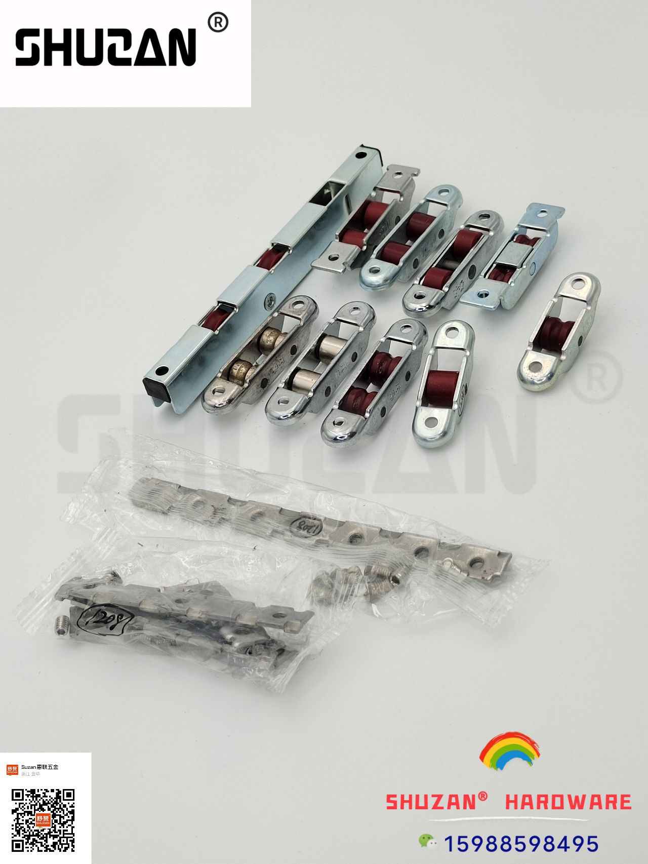 The Shuzan sliding wheels are sturdy and durable. The sliding wheels for sliding doors, glass doors and cabinet doors are all suitable for Shuzan