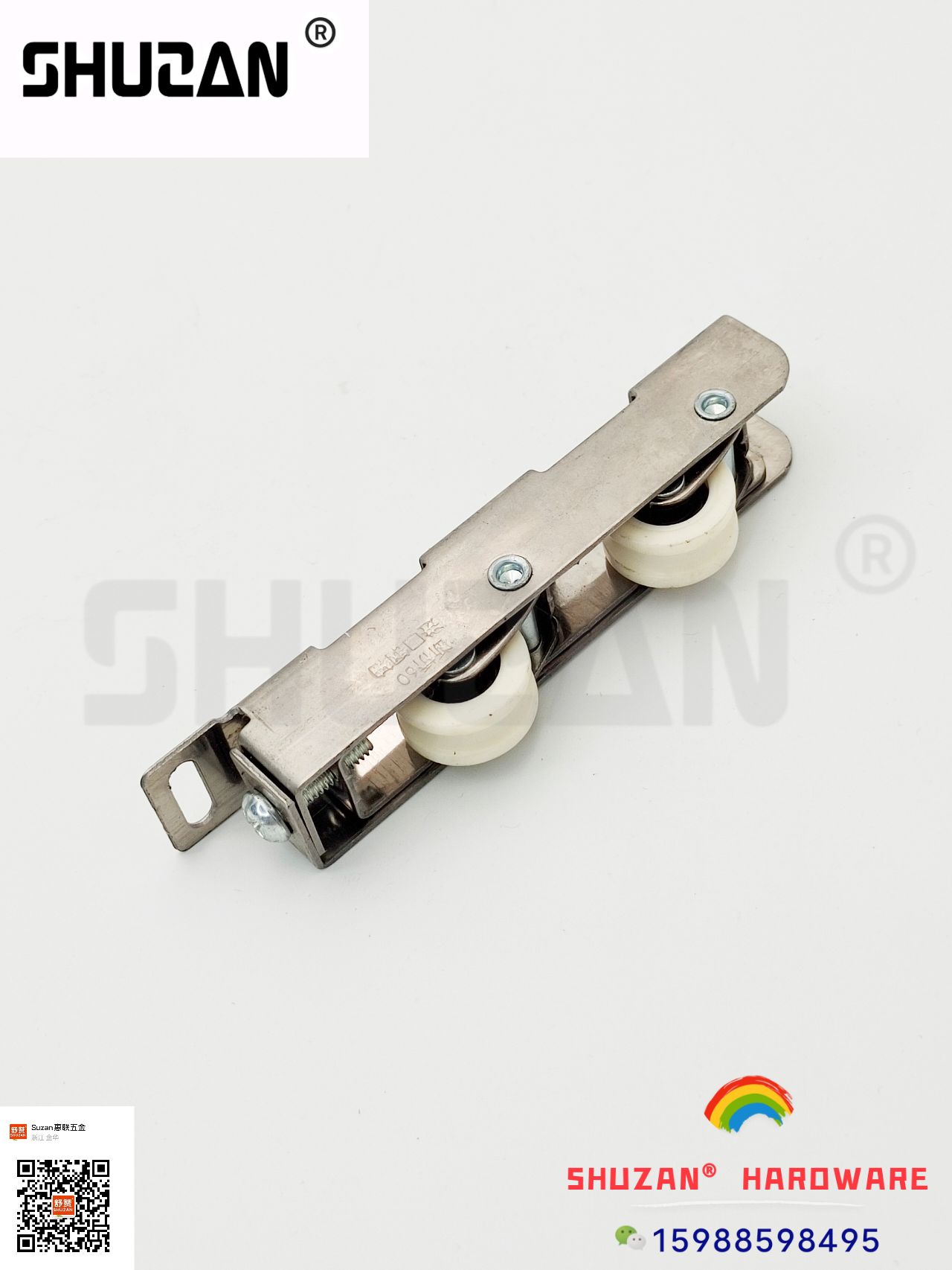 The hardware sliding wheels and Shuzan wheels are sturdy and durable. The sliding door wheels, glass doors and cabinet doors are all suitable for Shuzan details Picture