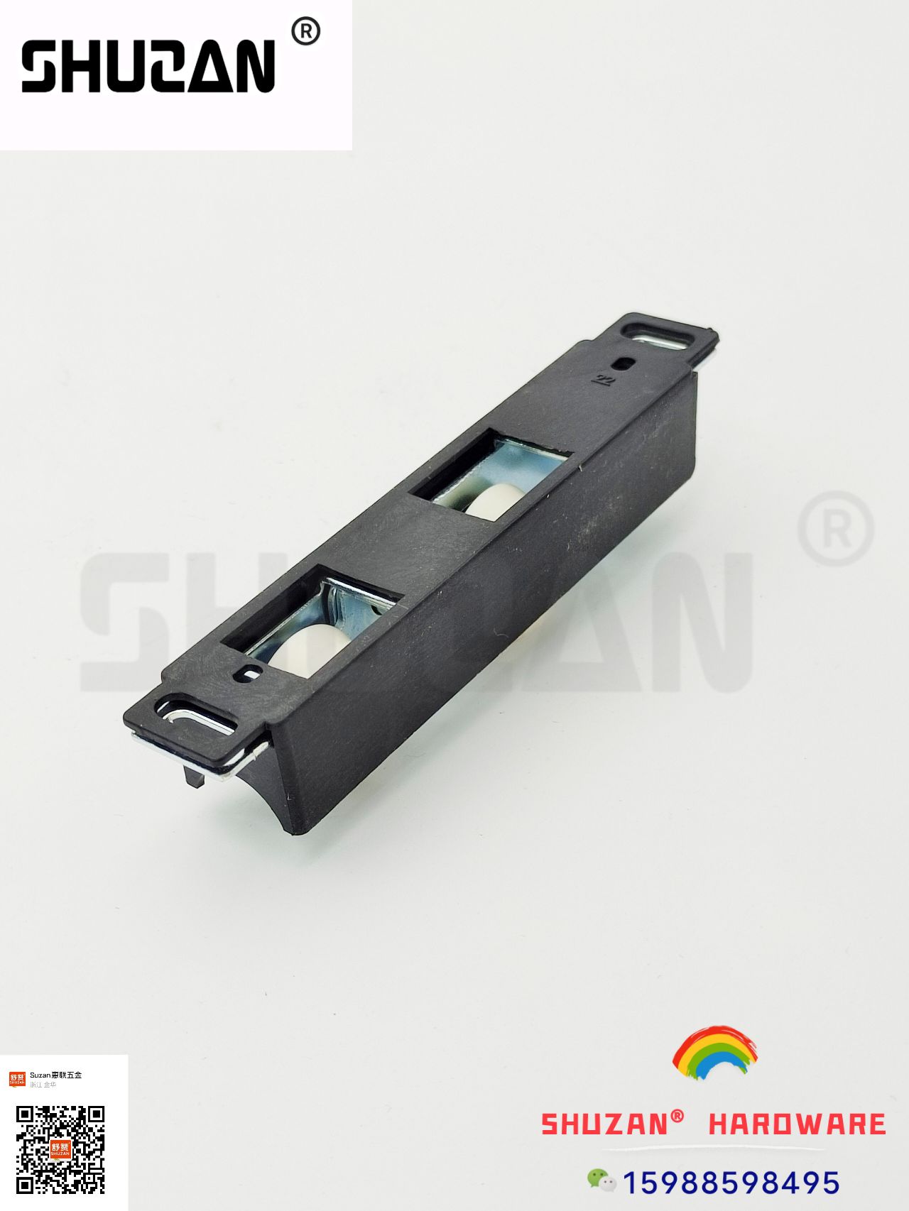 The hardware sliding wheels and Shuzan wheels are sturdy and durable. They are commonly used for sliding door wheels, glass doors and cabinet doors details Picture