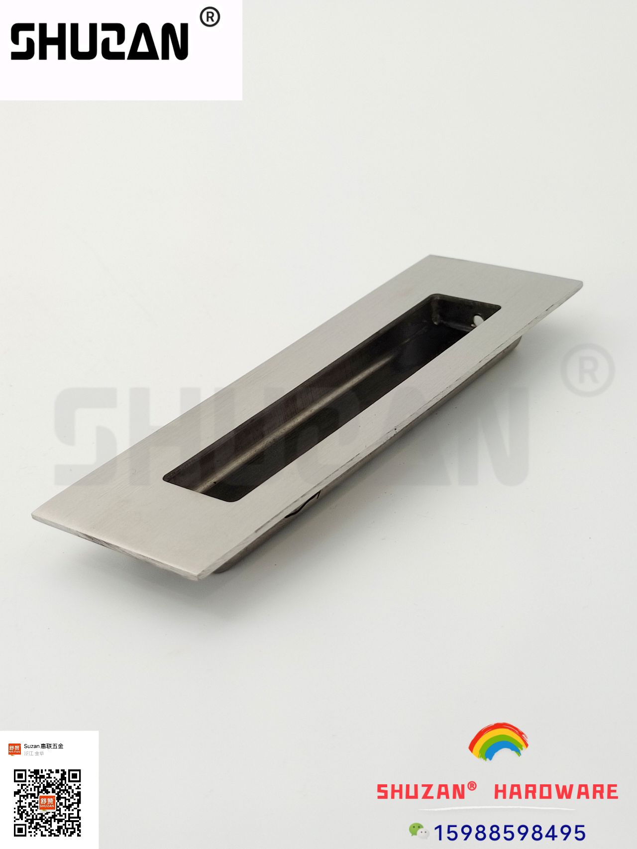 Hardware shuzan embeded handle multi-especificación boutique hebilla oscura handle fuerte y duradero de alta gama embeded handle Specification image