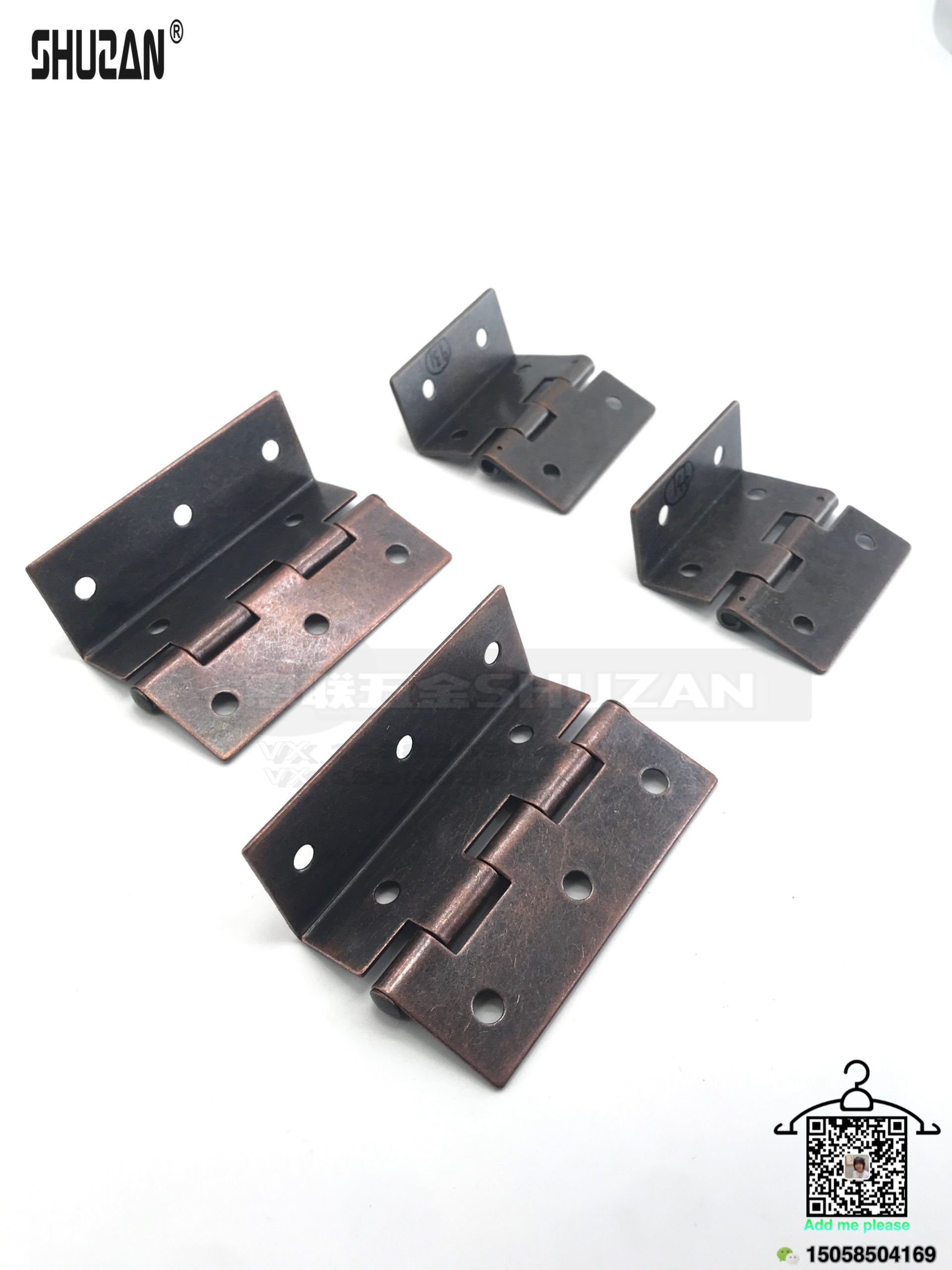 Bisagras todos los tamaños bisagras universales bisagras madre hijo accesorios de hardware bisagras de refuerzo bisagras de gabinete shuzan Item Picture