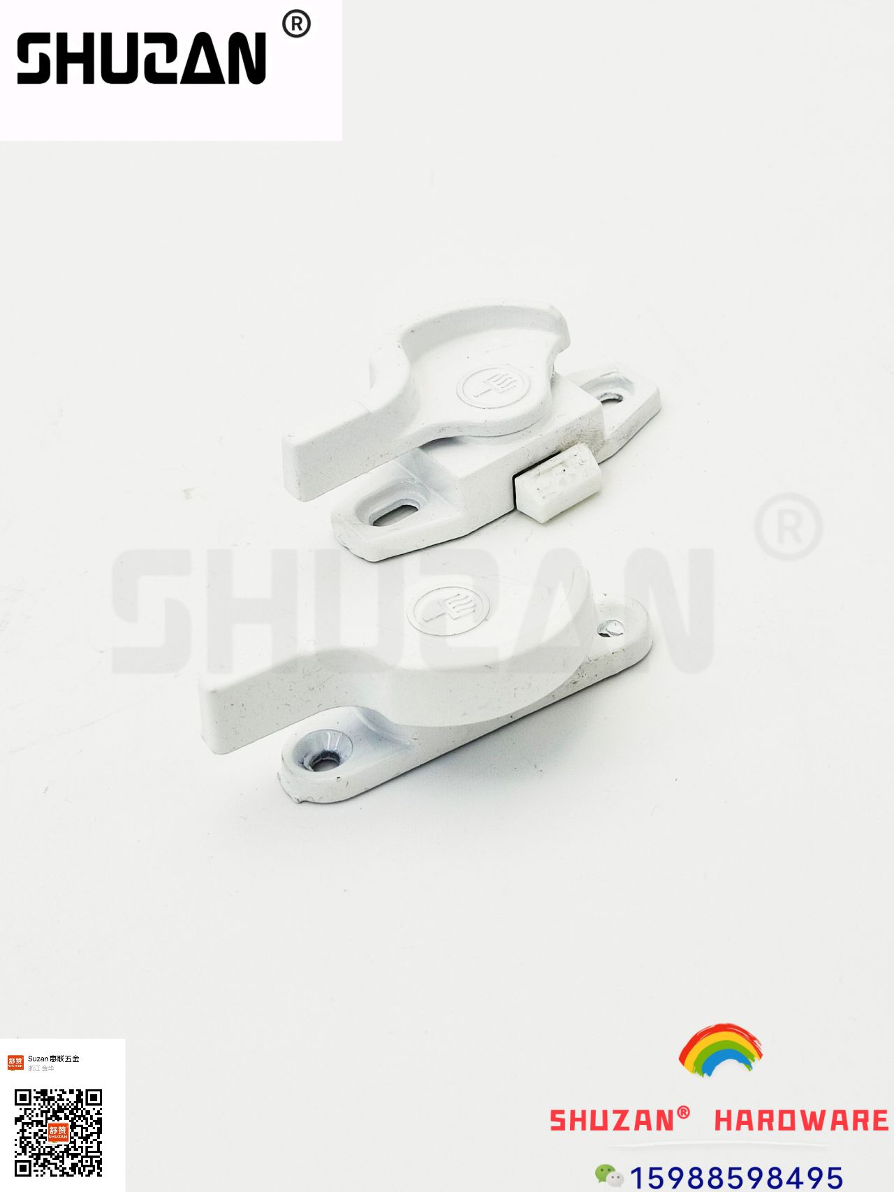Shuzan hardware crescent Lock is sturdy and durable. It comes in various sizes and specifications and is exclusively supplied for export. It is a white crescent lock Application Scenario
