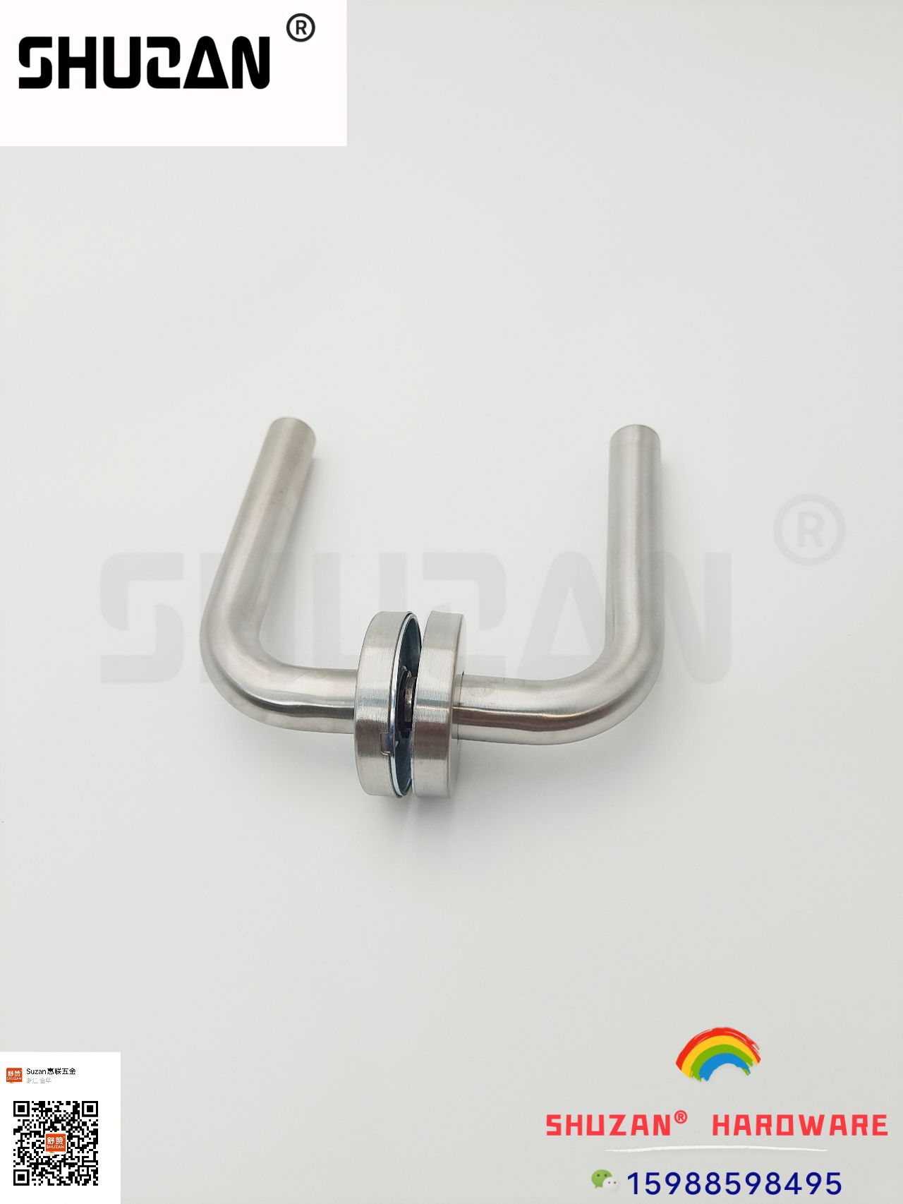 Shuzan silver wood door handle multi-especificación boutique handle fuerte y duradero no es fácil de oxidar Application Scenario