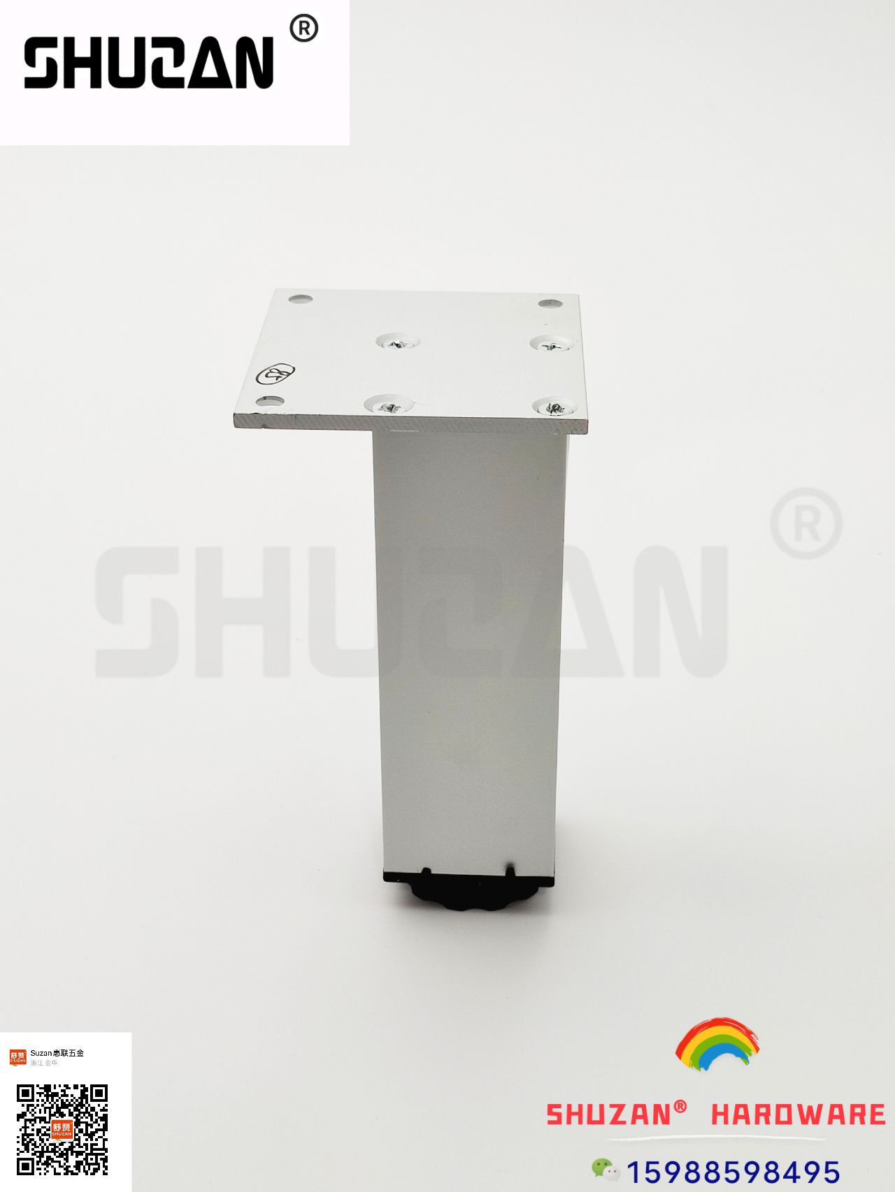 The new modern style of the Shuzan golden cabinet feet is sturdy, durable, beautiful and elegant details Picture