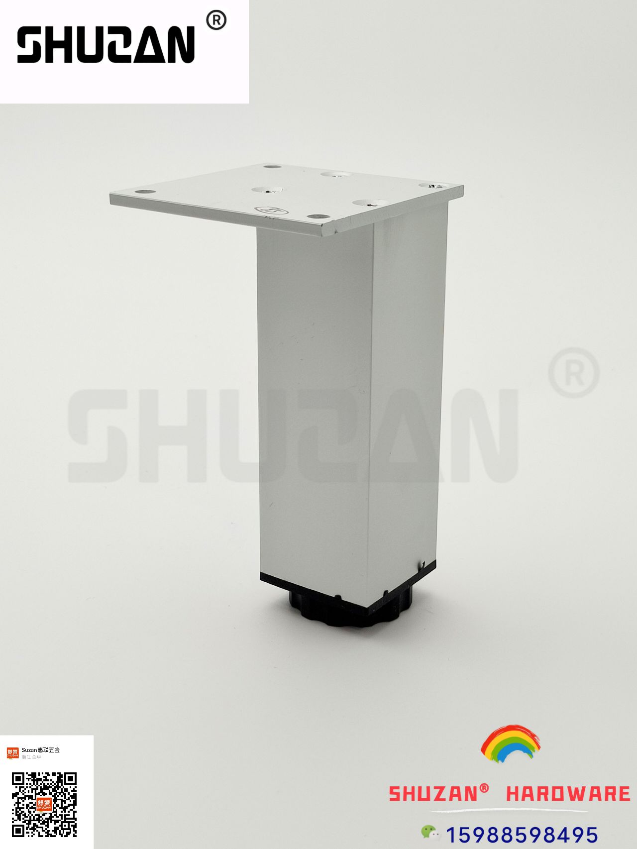 The new modern style of the Shuzan golden cabinet feet is sturdy, durable, beautiful and elegant Specification image